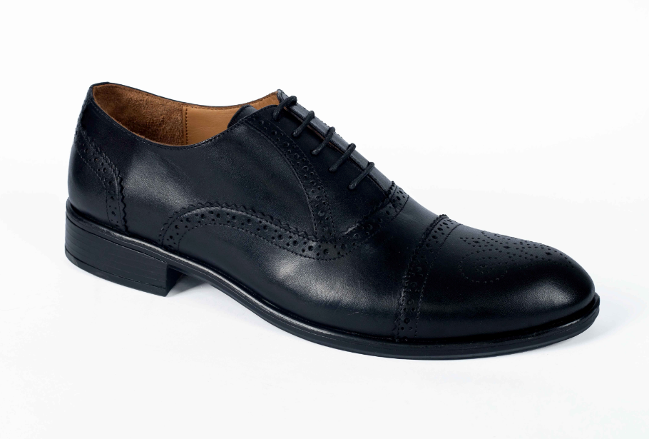 Lotfy Black Classic Shoes For Men