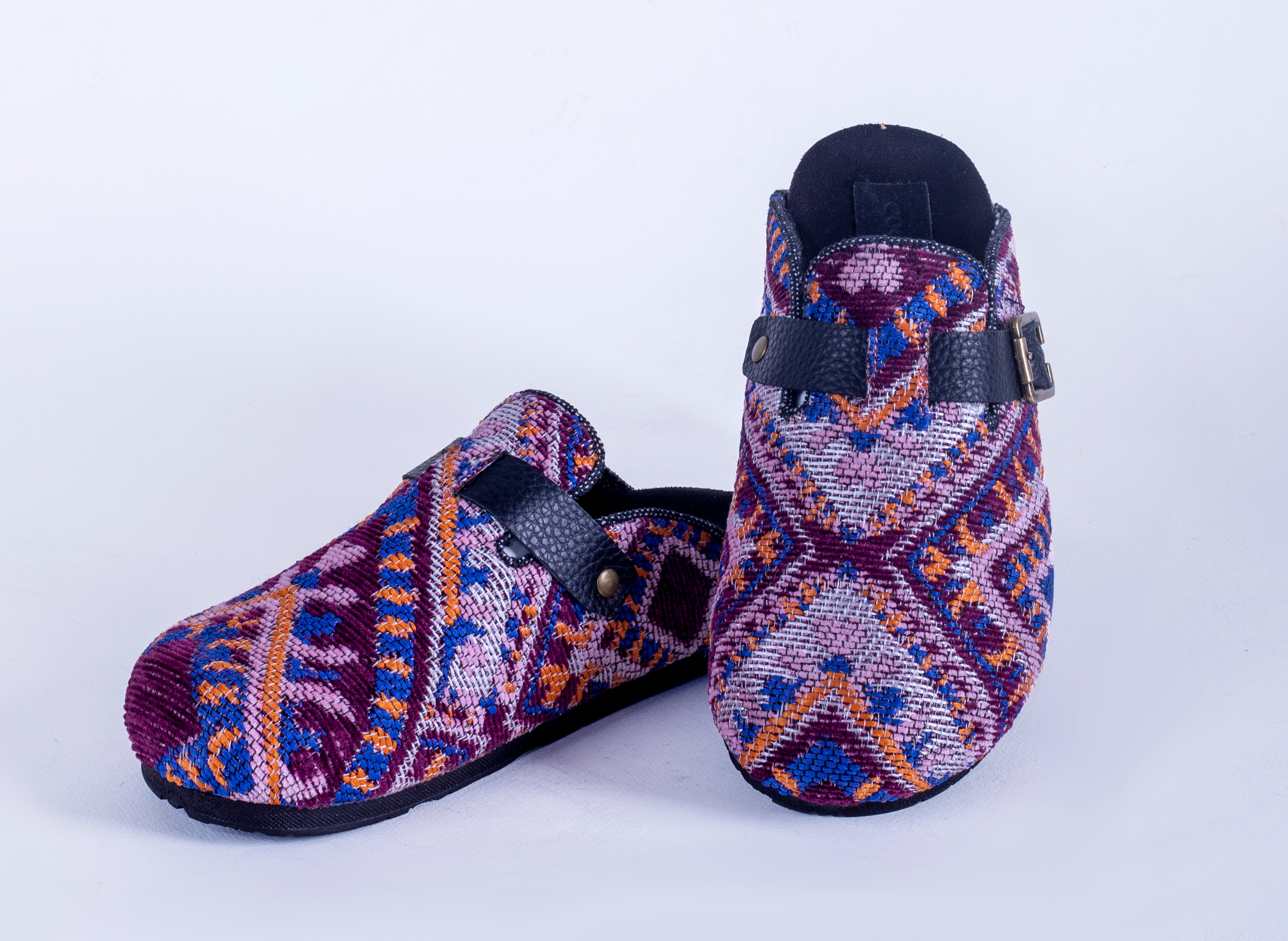 Milah in Purple Tribal Kiliim