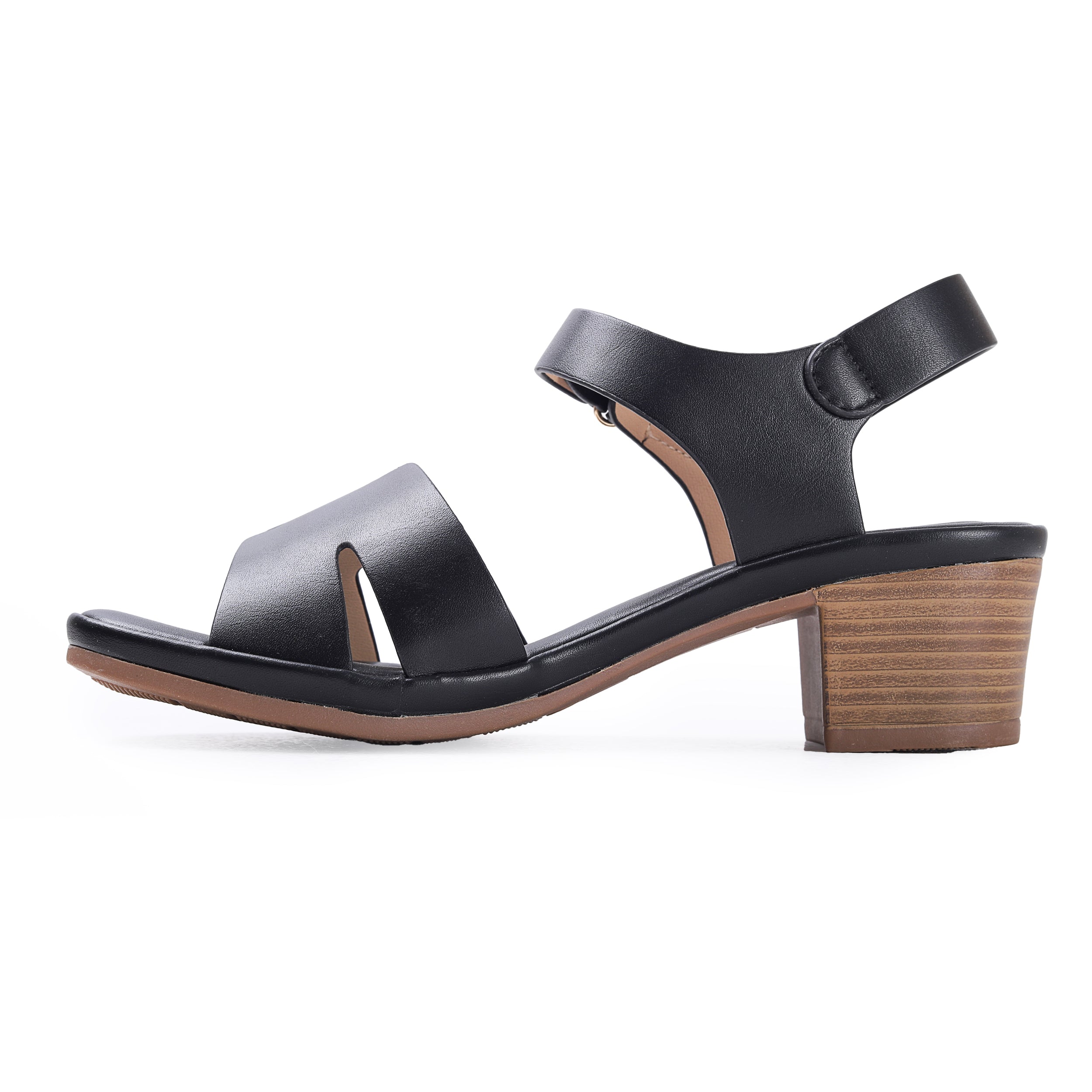 Colored Heel Sandal For Women -312