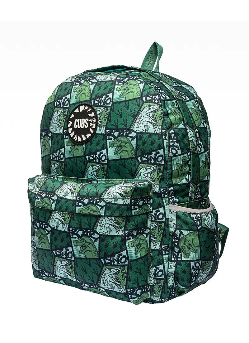 Dino Print backpack
