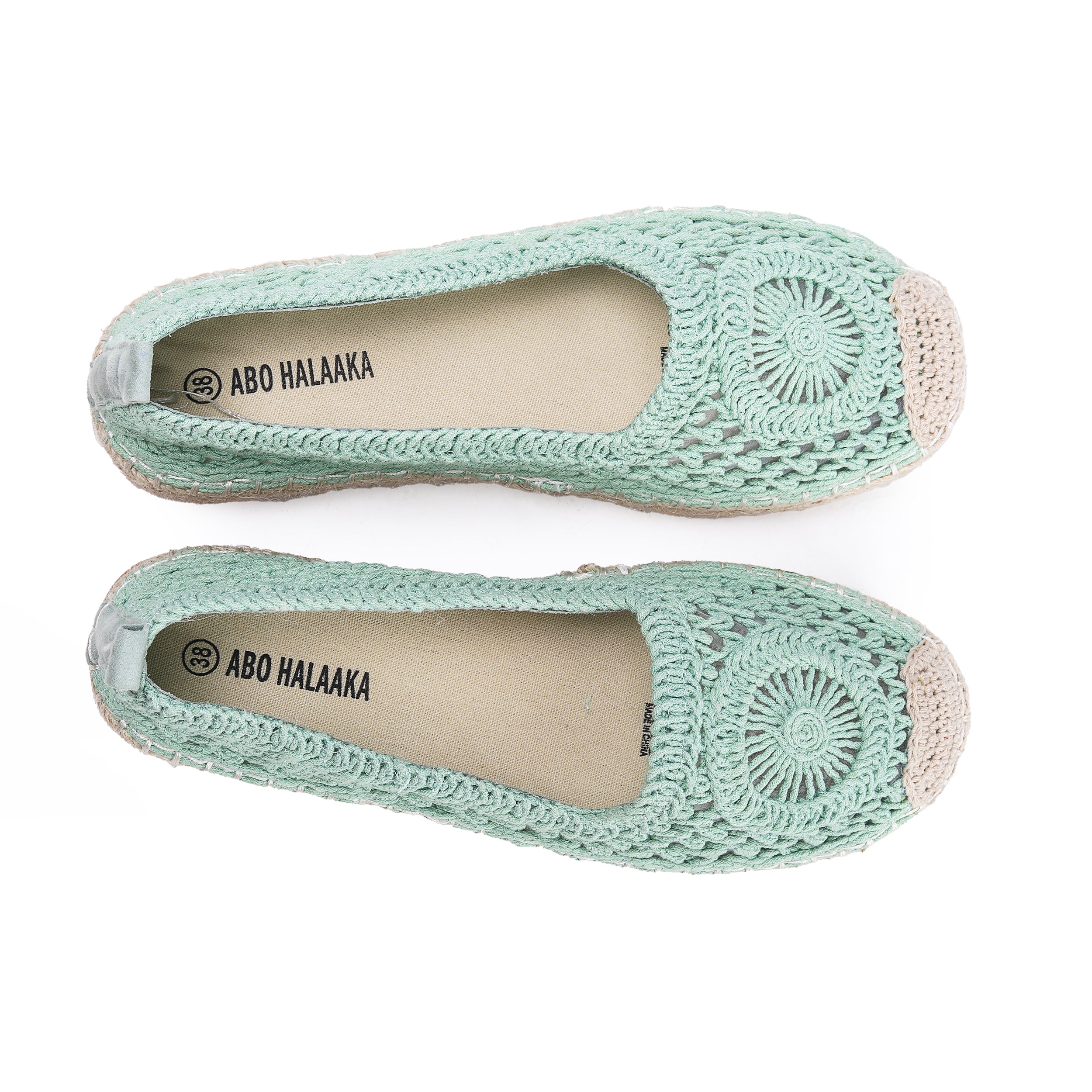 Raffia Flat Shoes For Women -123