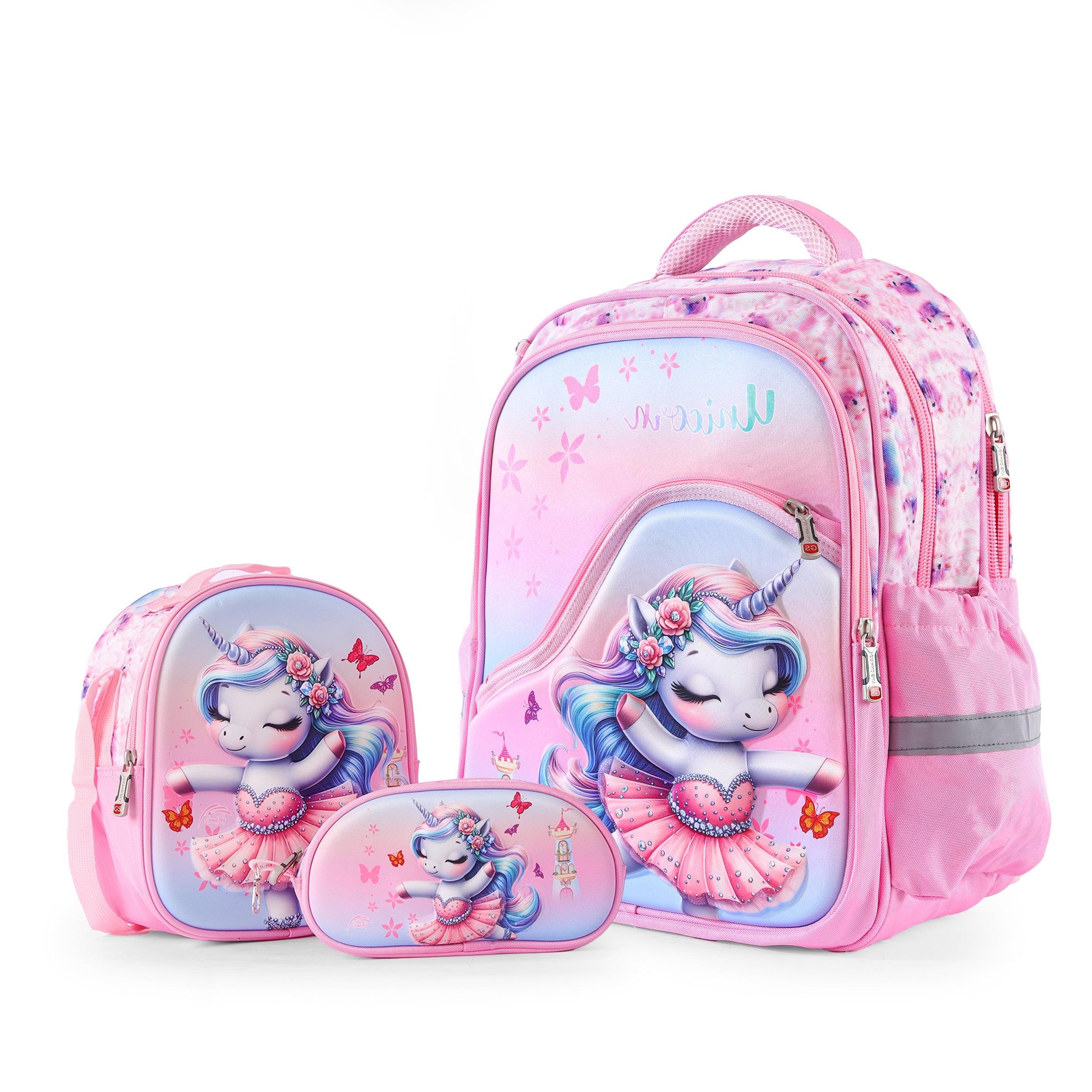 Unicorn Ballerina Kids Backpack – Pink 96836-7
