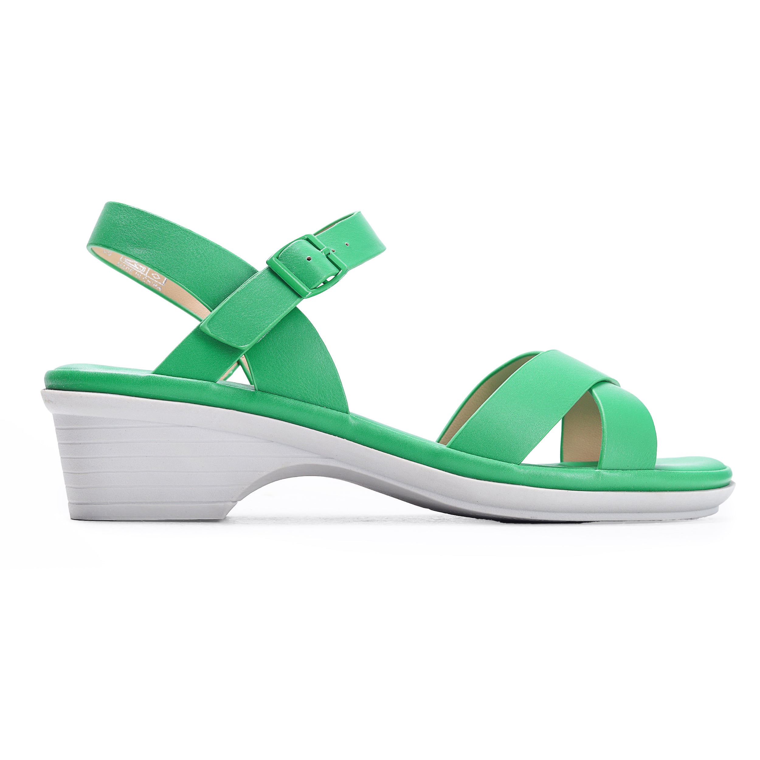 Colored Heel Sandal For Women -502