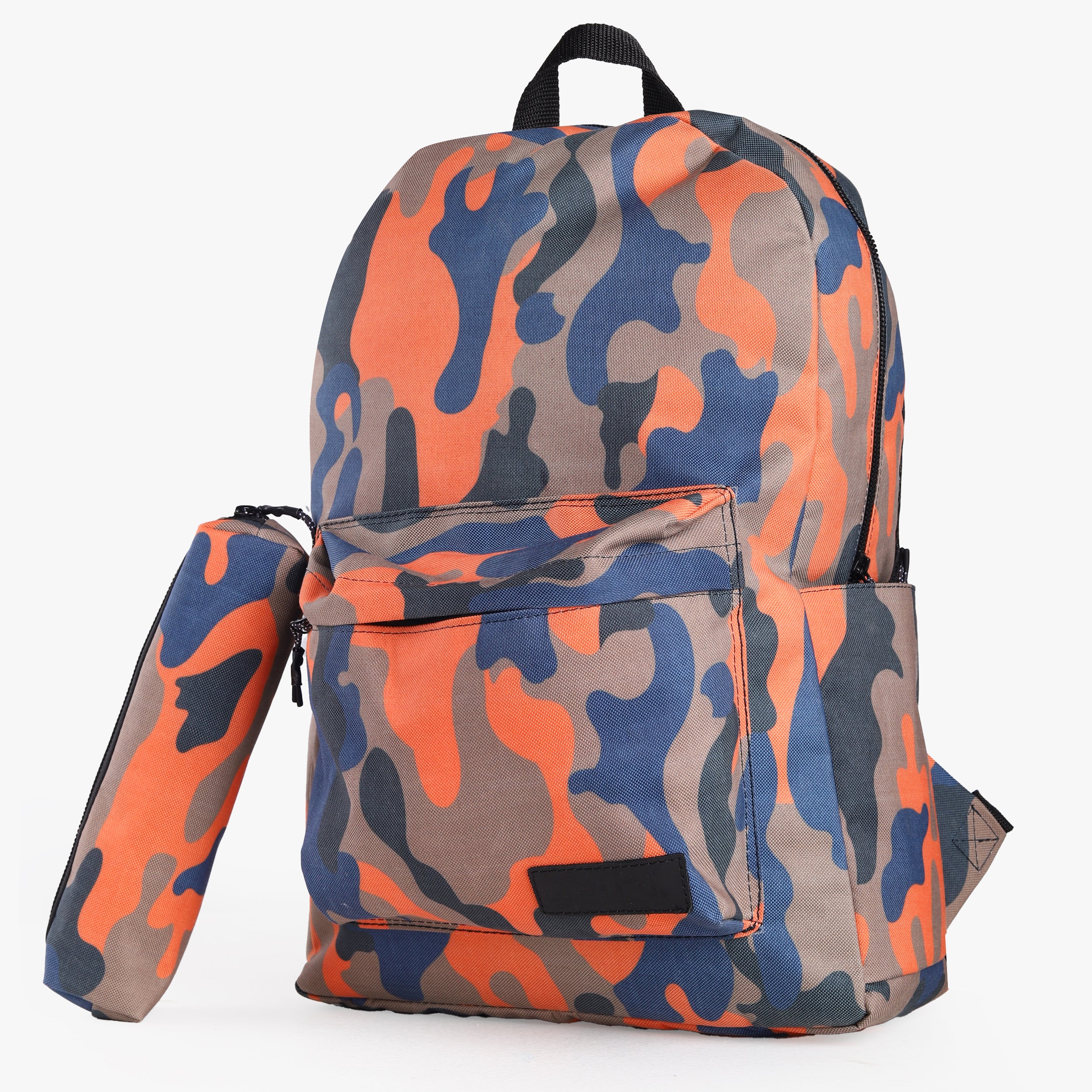 Lotfy Printed School Bags Orange