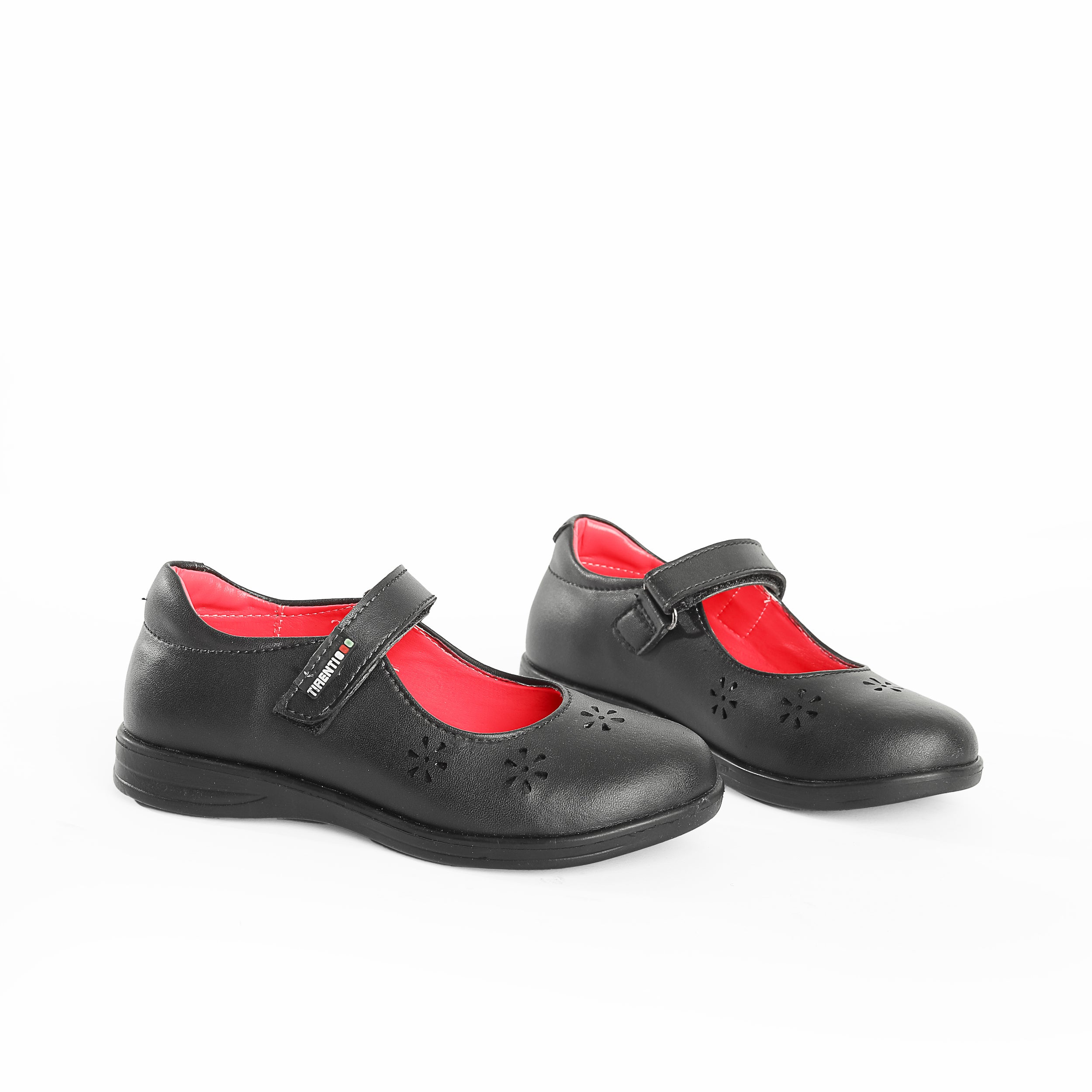 Black Shoes with Pull Tab for Kids L5