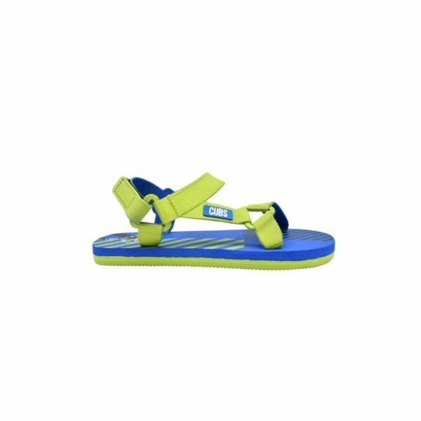 ROYAL BLUE – NEON GREEN BOYS SPORTY SLING CUBS SANDAL