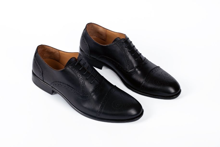 Lotfy Black Classic Shoes For Men