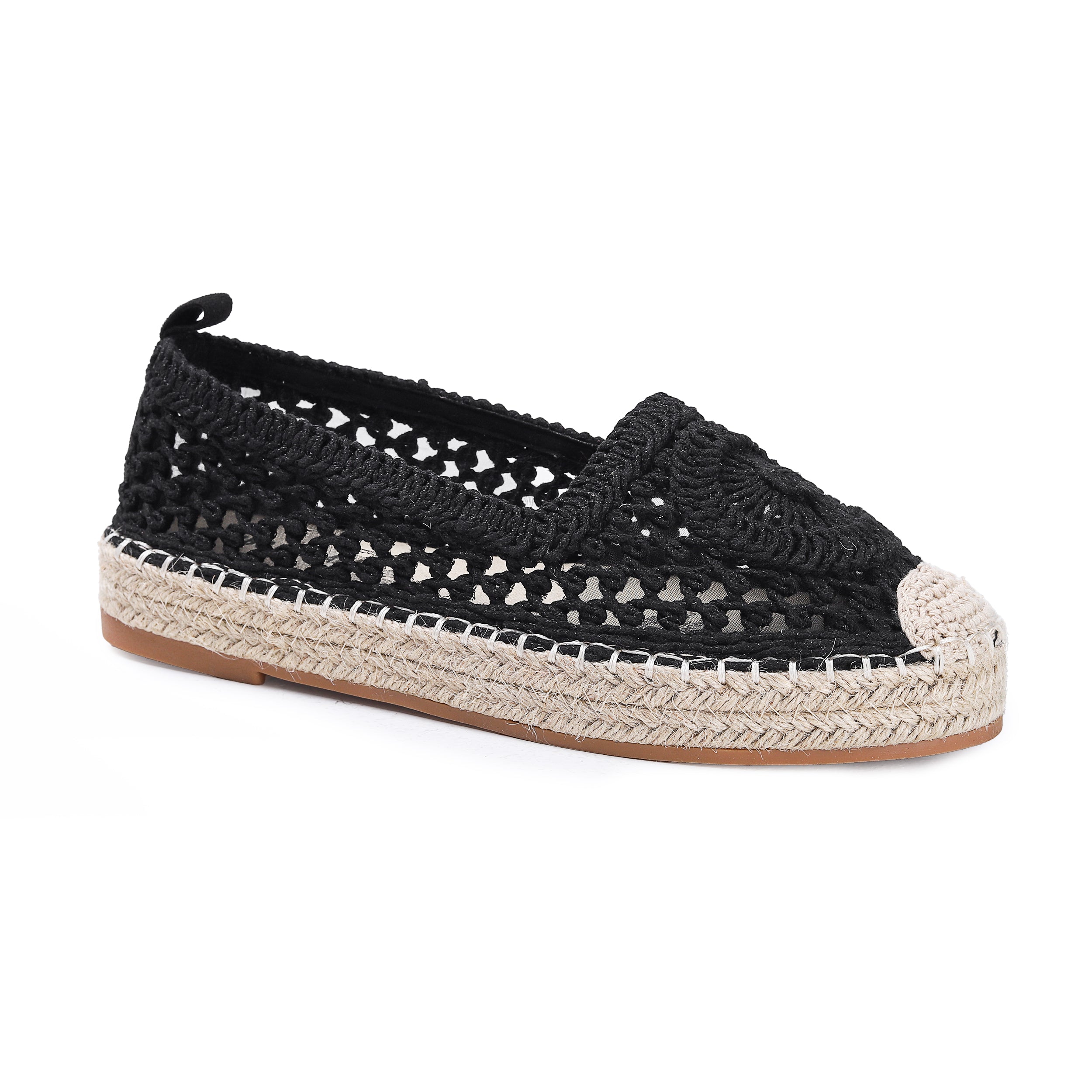 Raffia Flat Shoes For Women -123