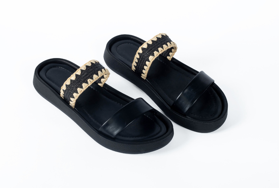 Lotfy Strapped Flat Slipper 203