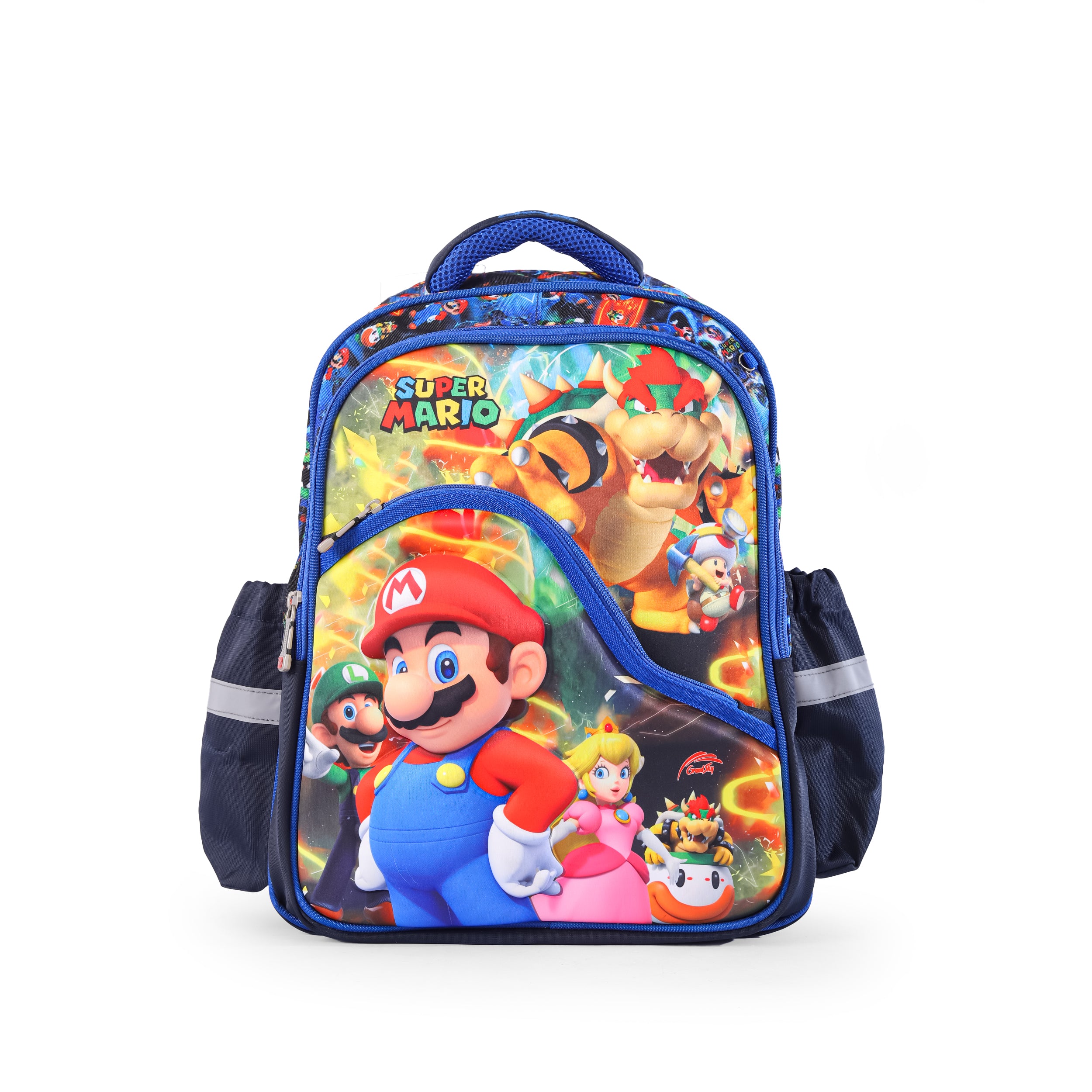 Super Mario Kids Backpack – Navy Blue 96836-7-96836-9