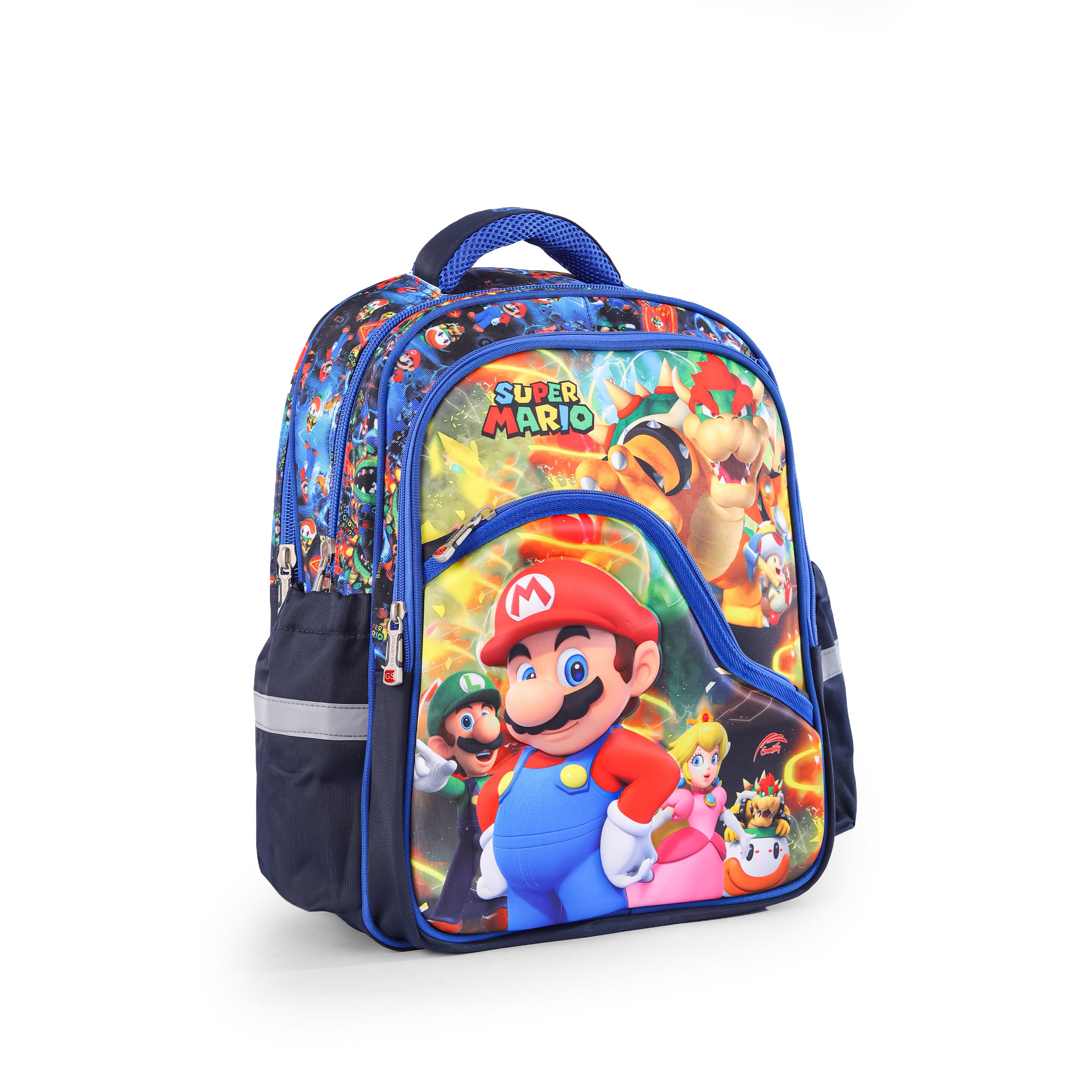 Super Mario Kids Backpack – Navy Blue 96836-7-96836-9