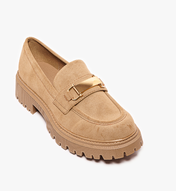 Shoeroom Suede Chunky Shoes  SR-2872