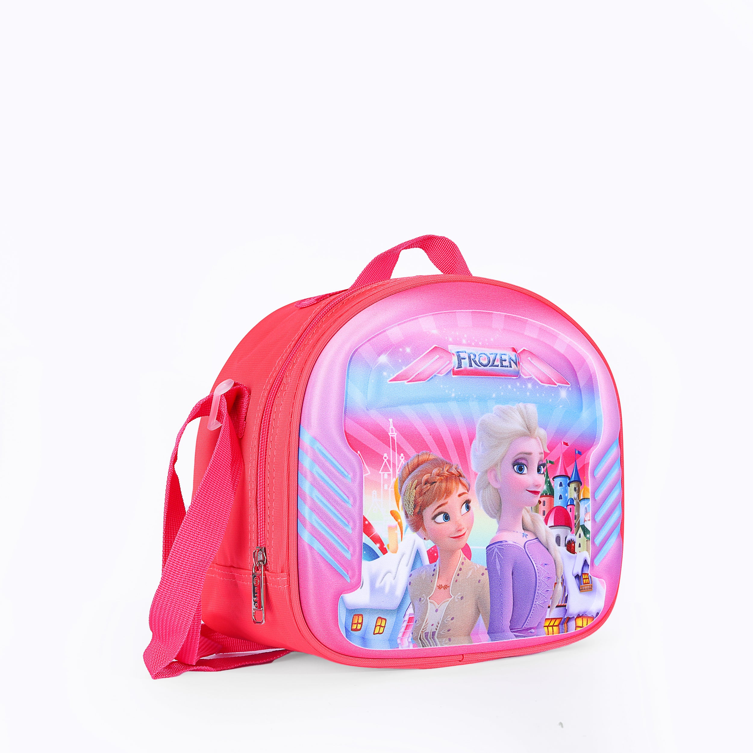 Shop Frozen Print Lunch Bag with Zip Closure - 24x15x19.5 cms Online | Max  UAE