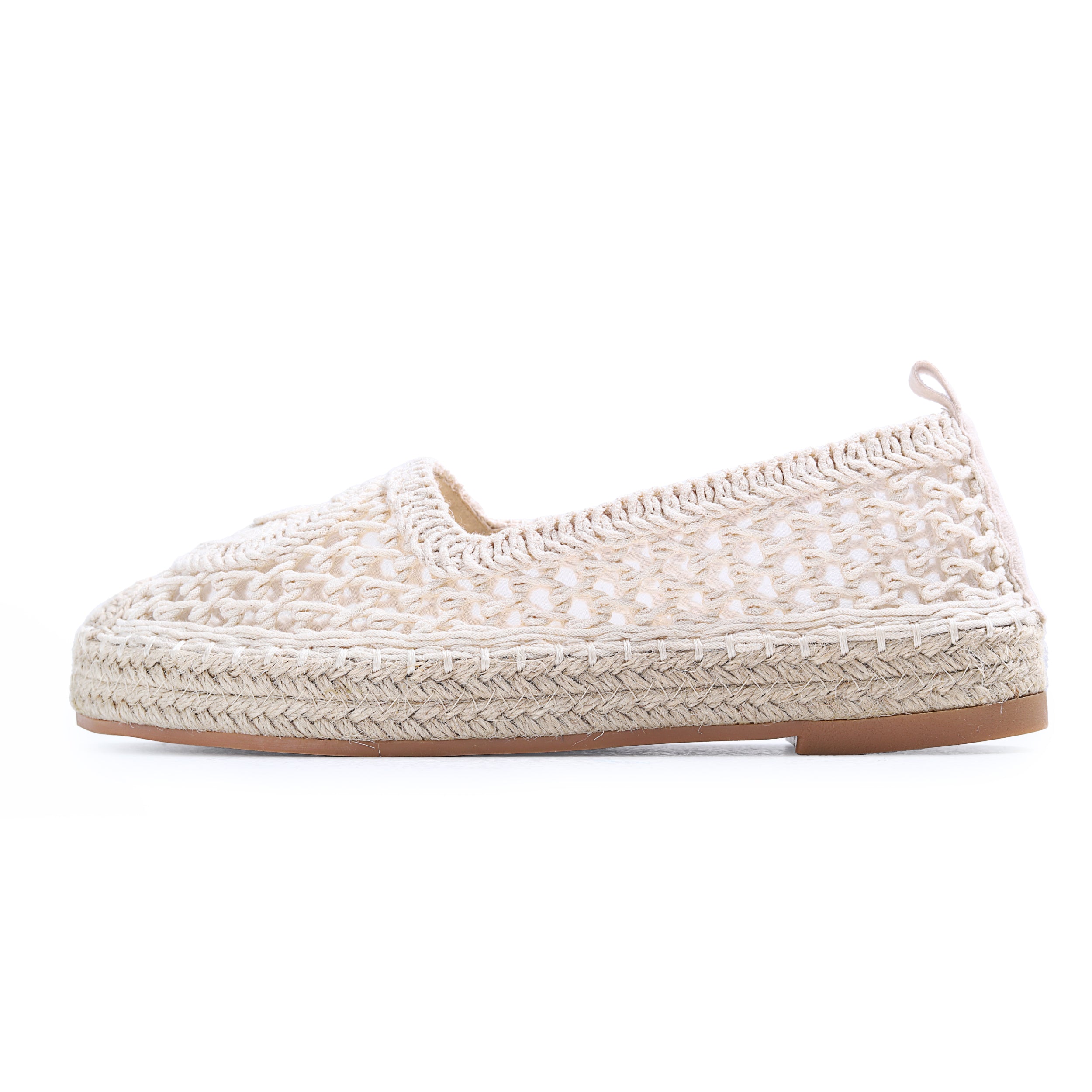 Raffia Flat Shoes For Women -123