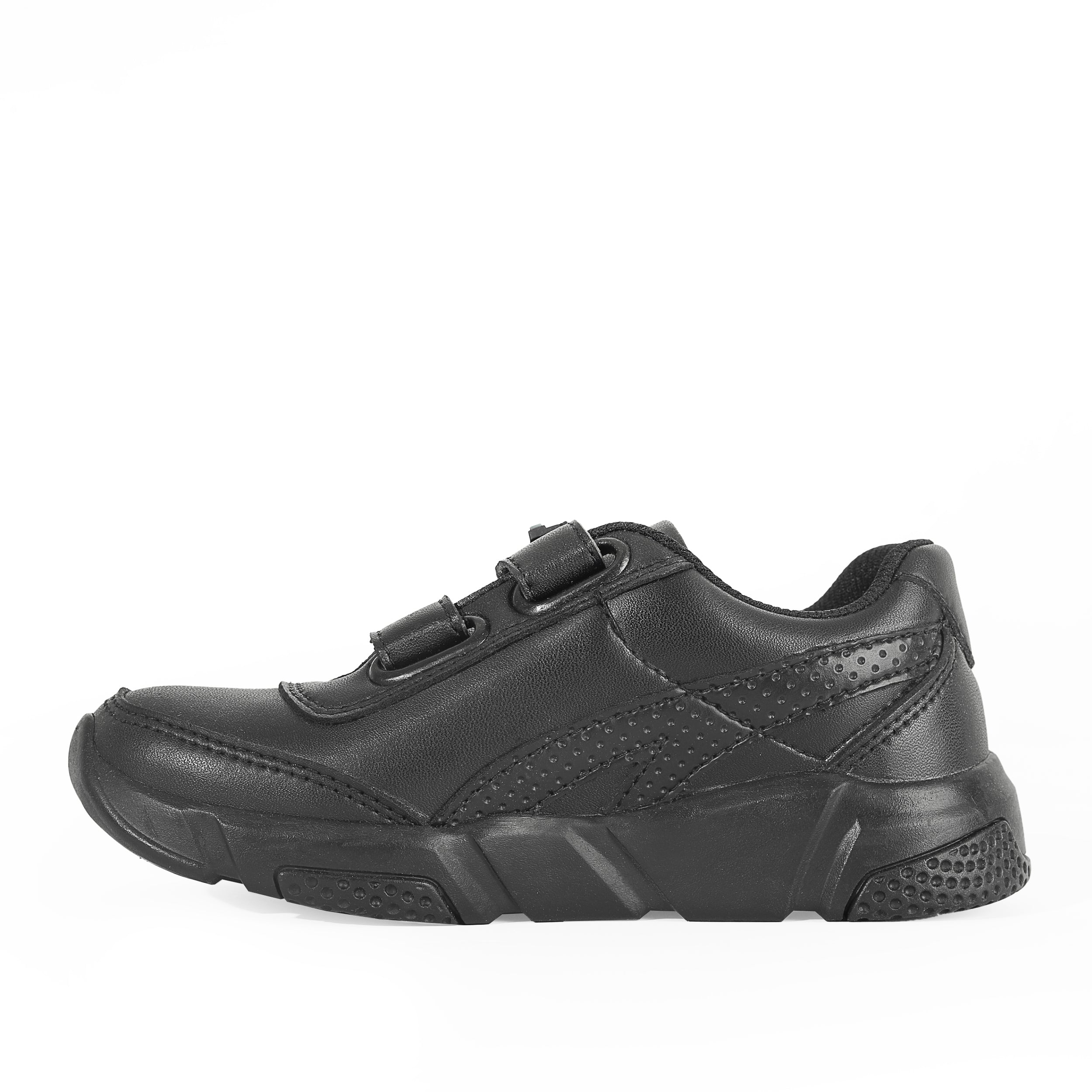 Black Shoes with Pull Tab for Kids F10