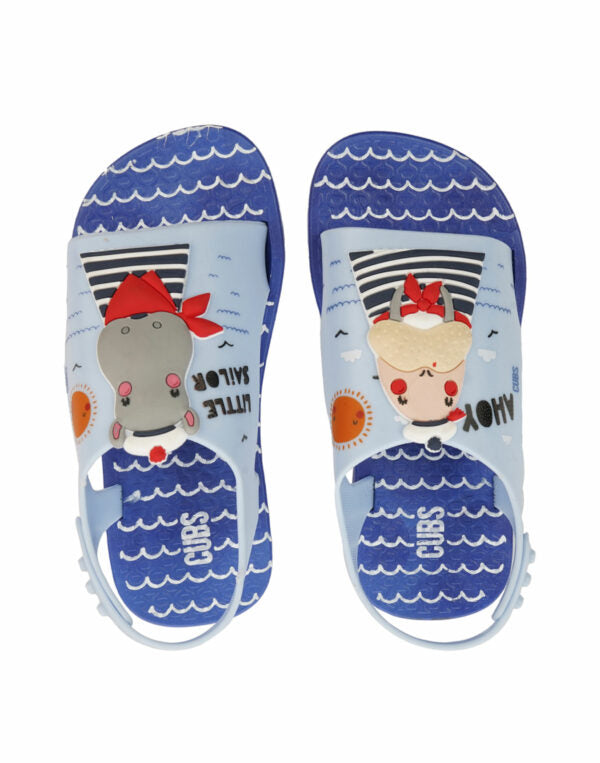 Ahoy Sailor Baby Sandals
