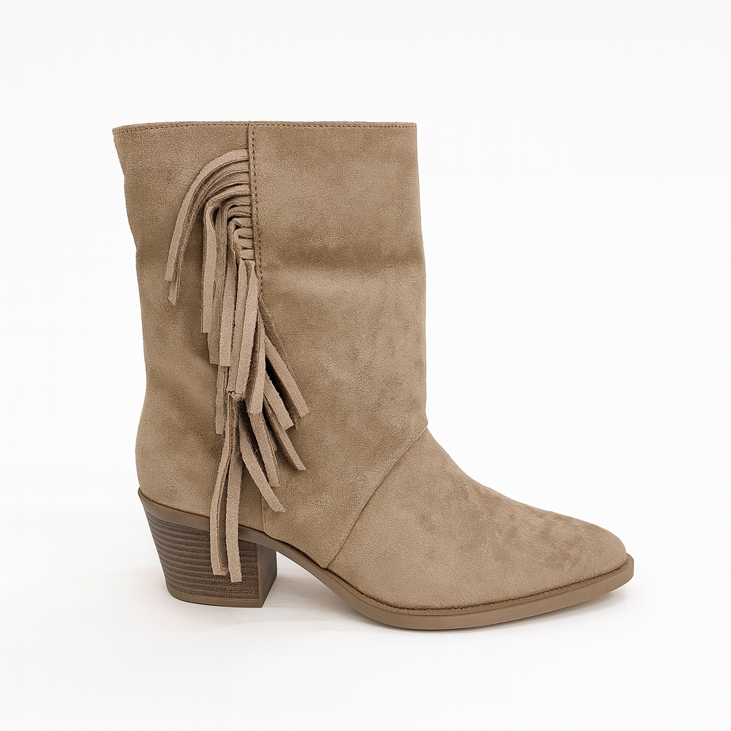 Suede Ankle Boot For Women P6