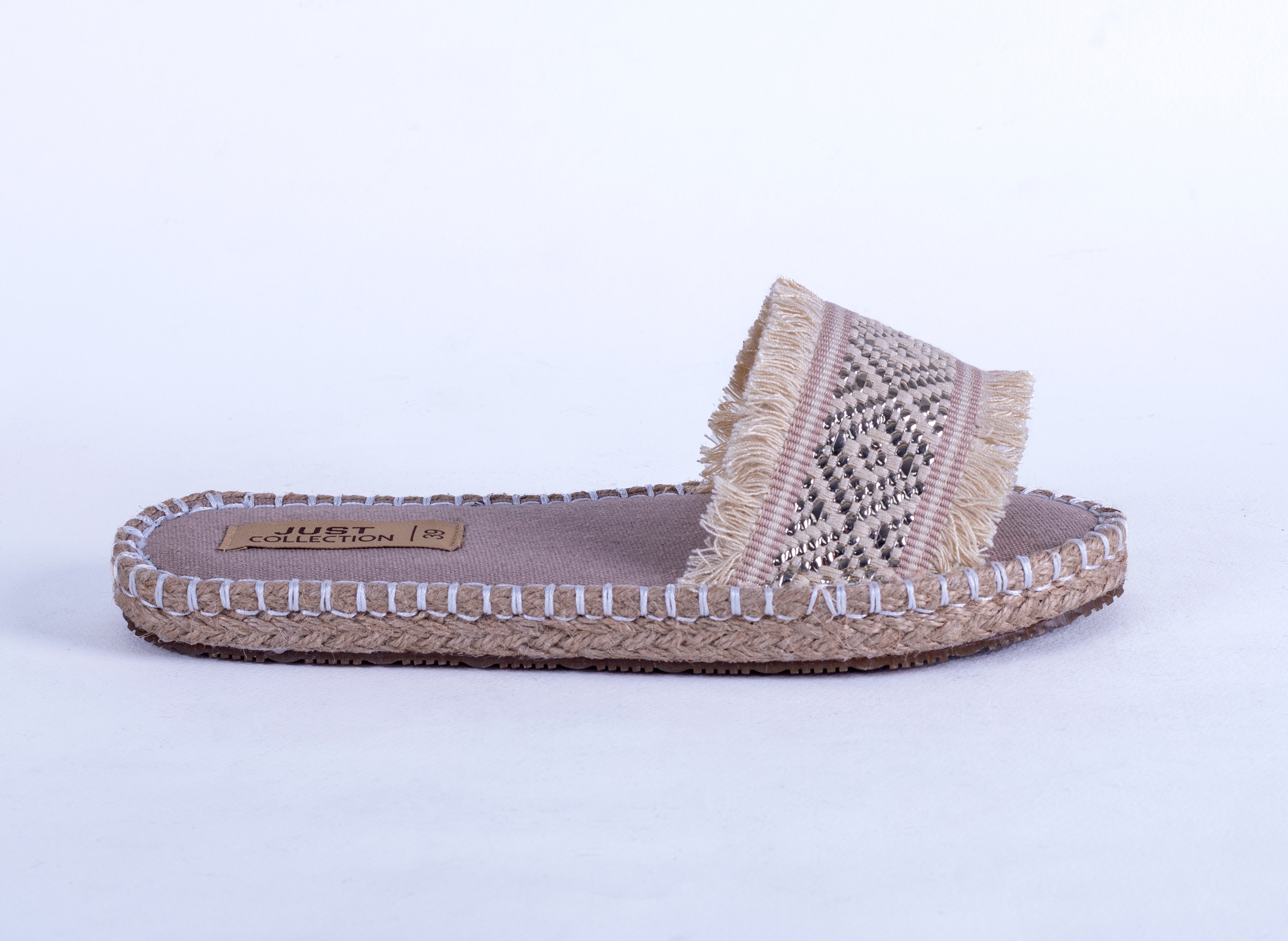 Raffia Slipper From Just Collection 1110