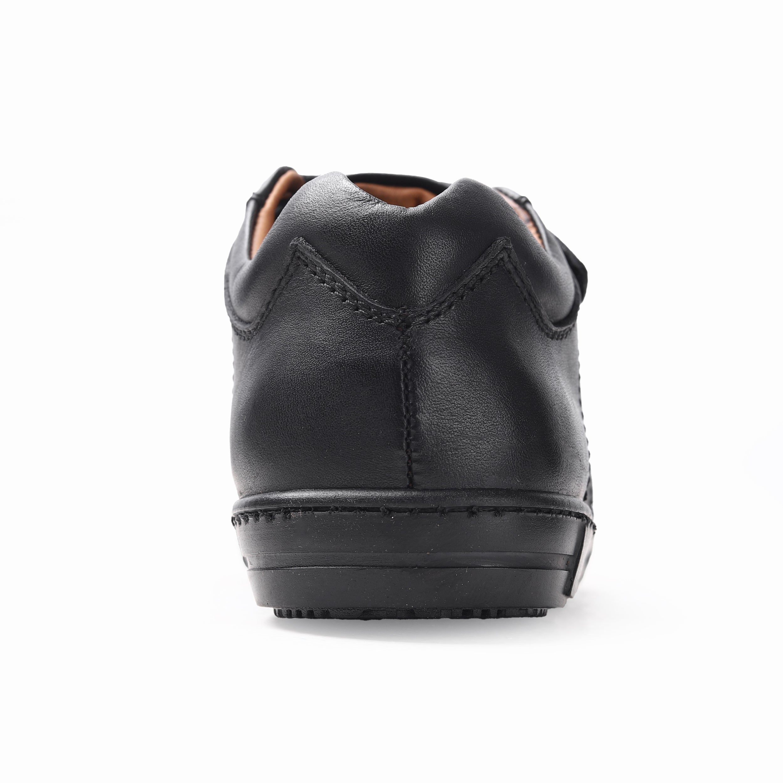 Black Shoes with Strap for Kids(M) L019