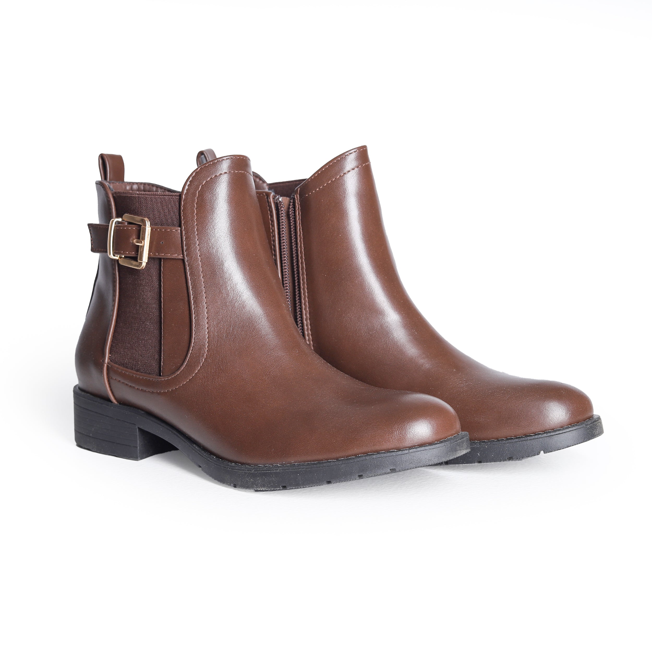 JB Collection Ankle Boot For Women Brown