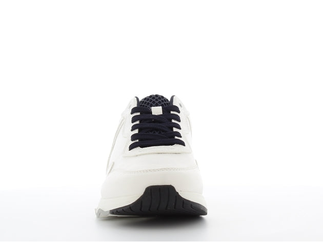 Sprox Leather Heel-Tab Lace-Up Sneakers For Men 524660