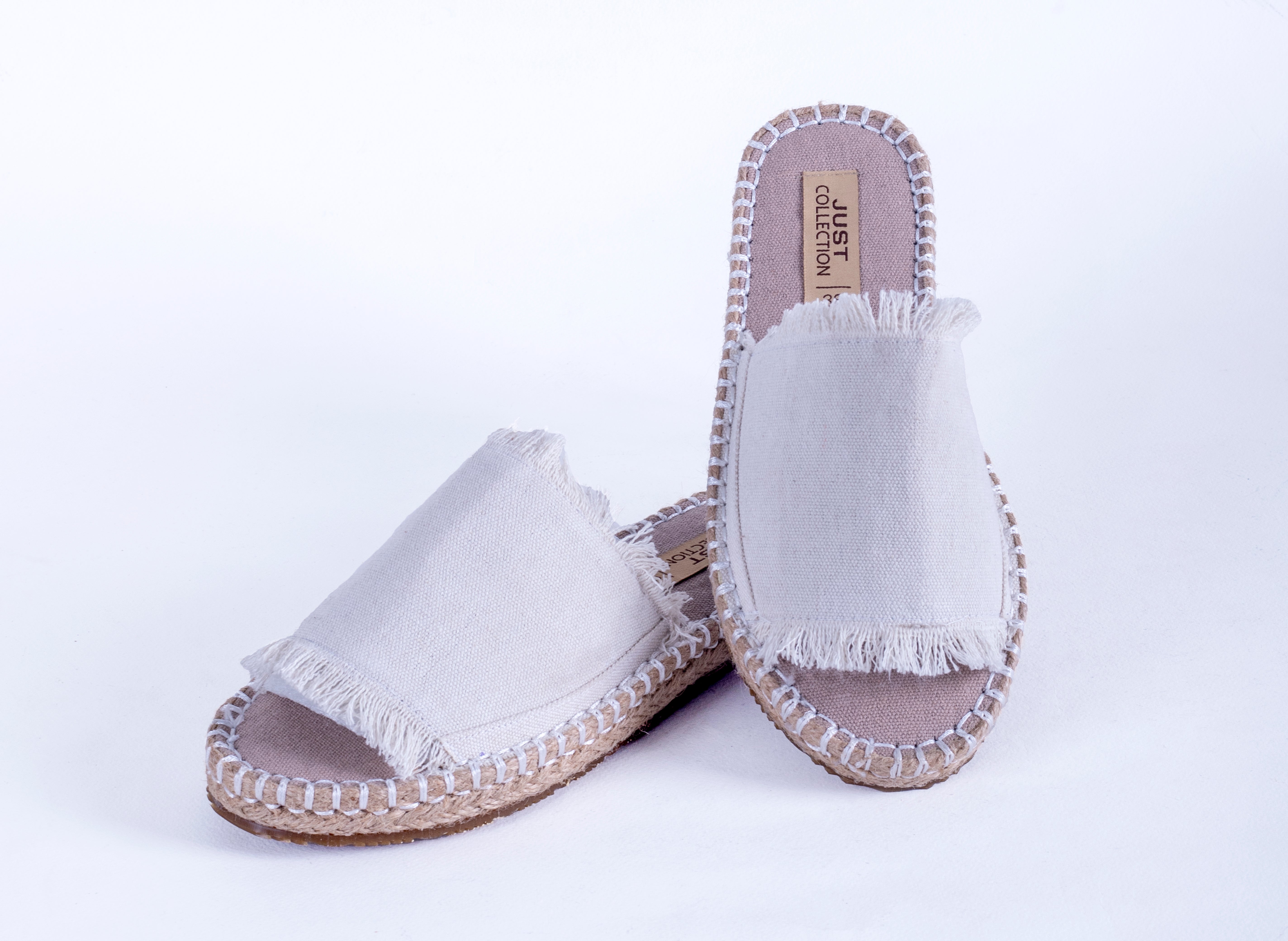 Raffia Slipper From Just Collection 1037