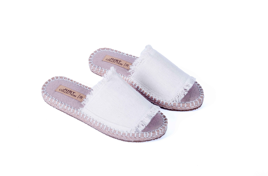 Raffia Slipper From Just Collection 1037