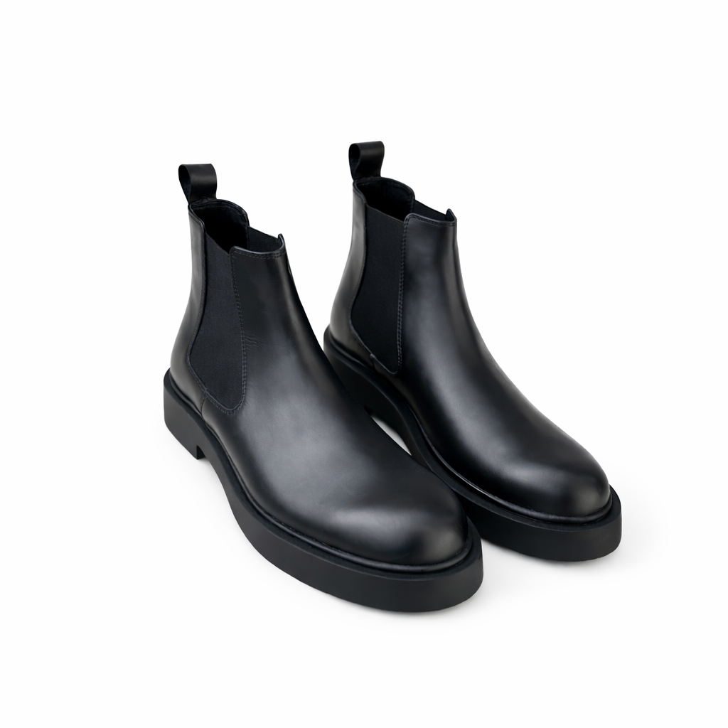 Classic Black Chelsea Boots