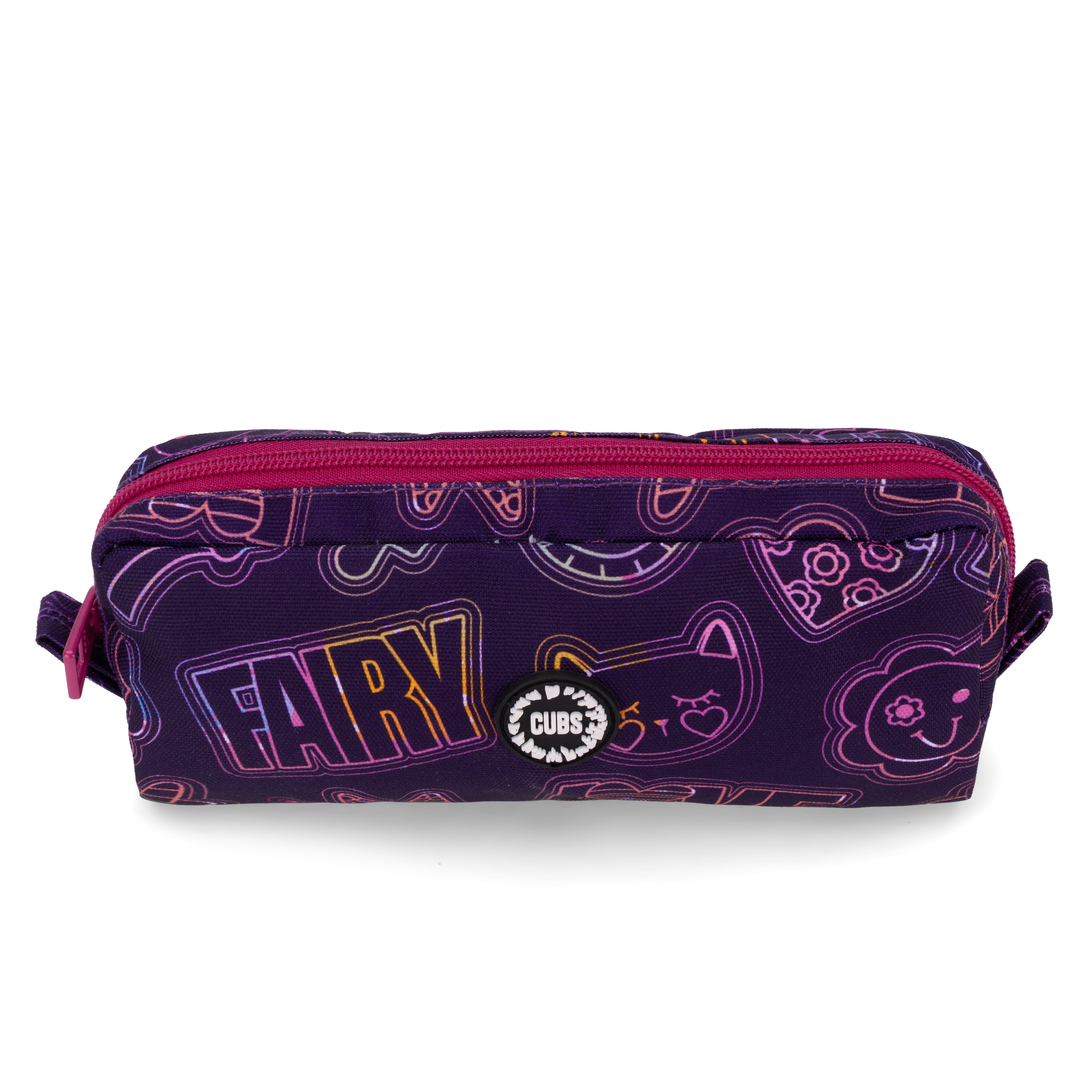 Doodle Purple Junior Student Pencil case 1L