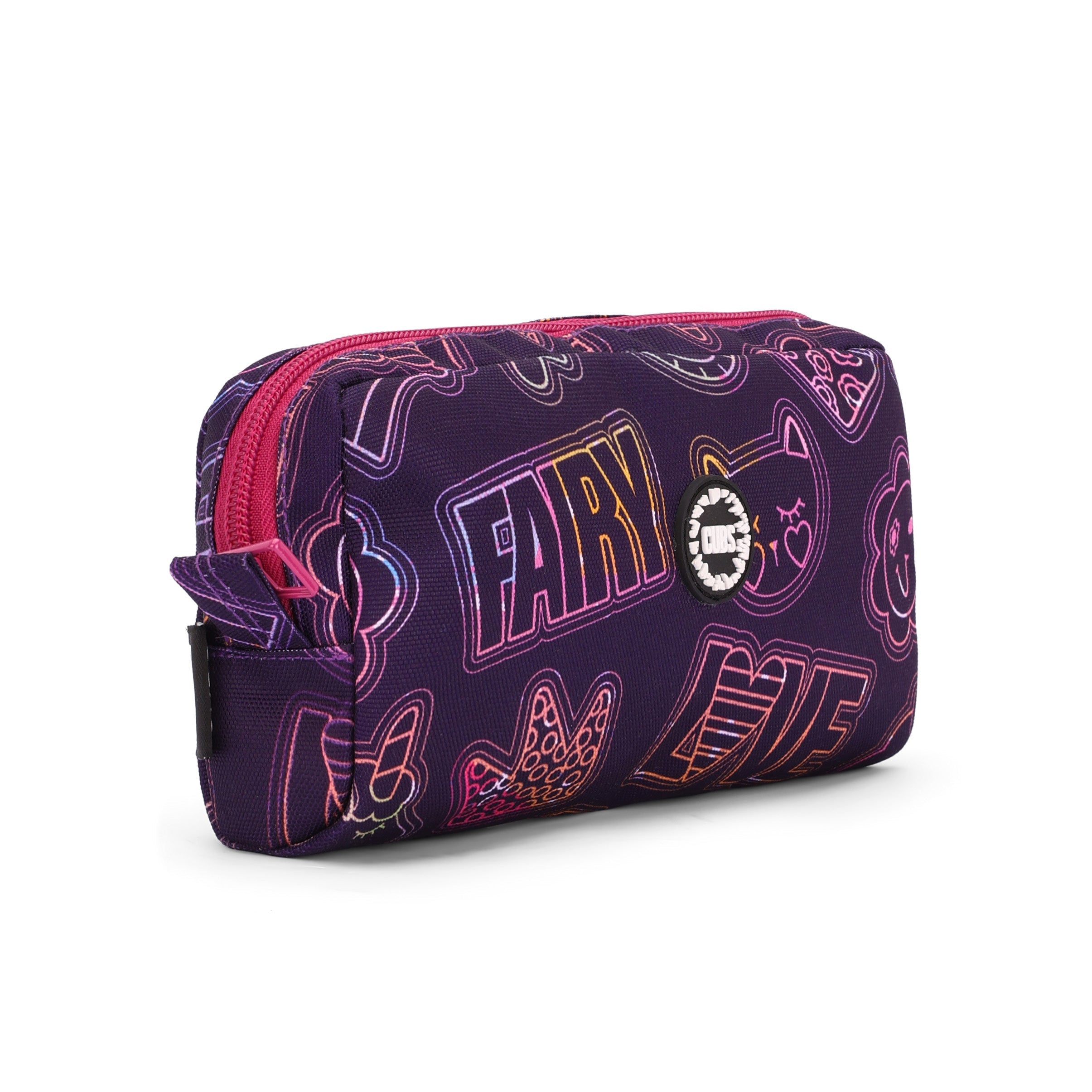 Doodle Purple Junior Student Pencil case 1L