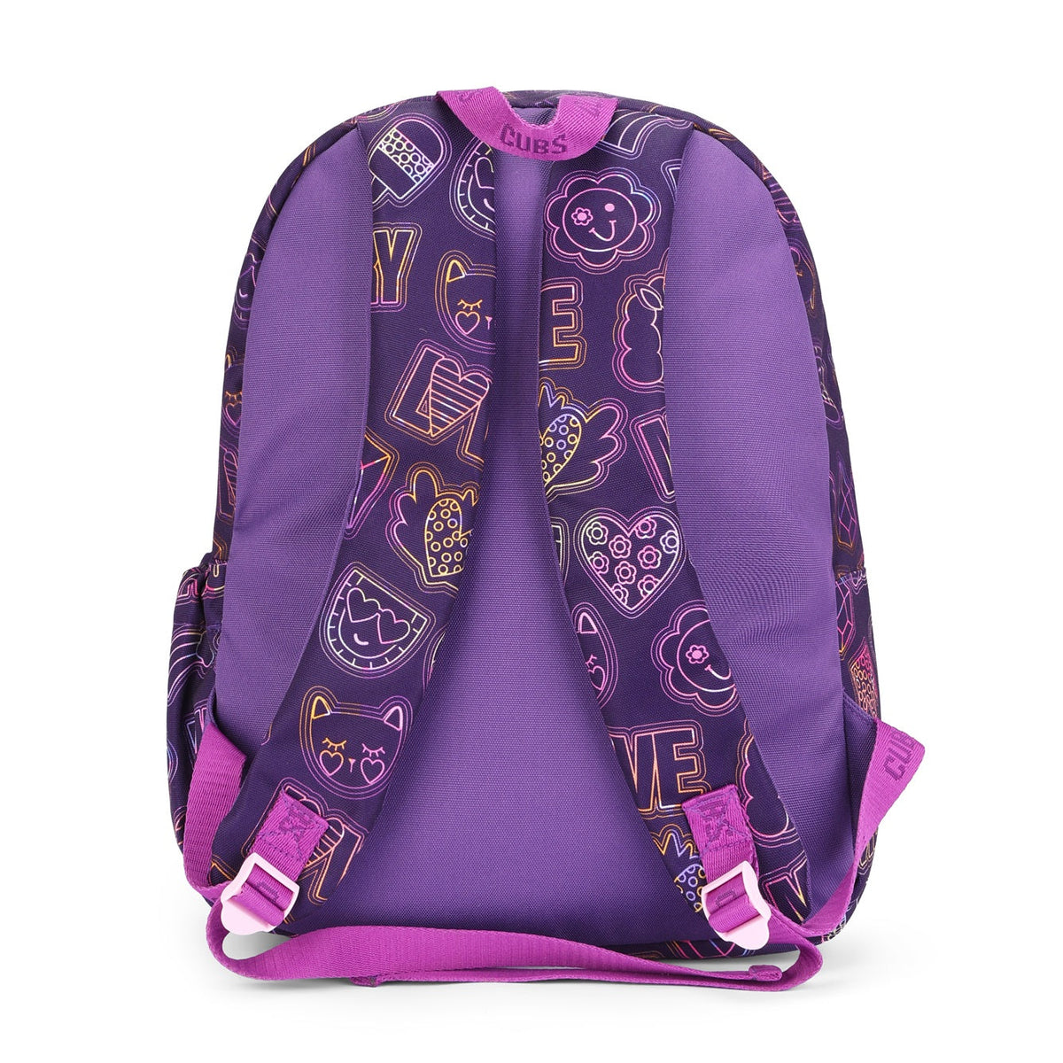 Doodle Purple Junior Student BackPack 28L