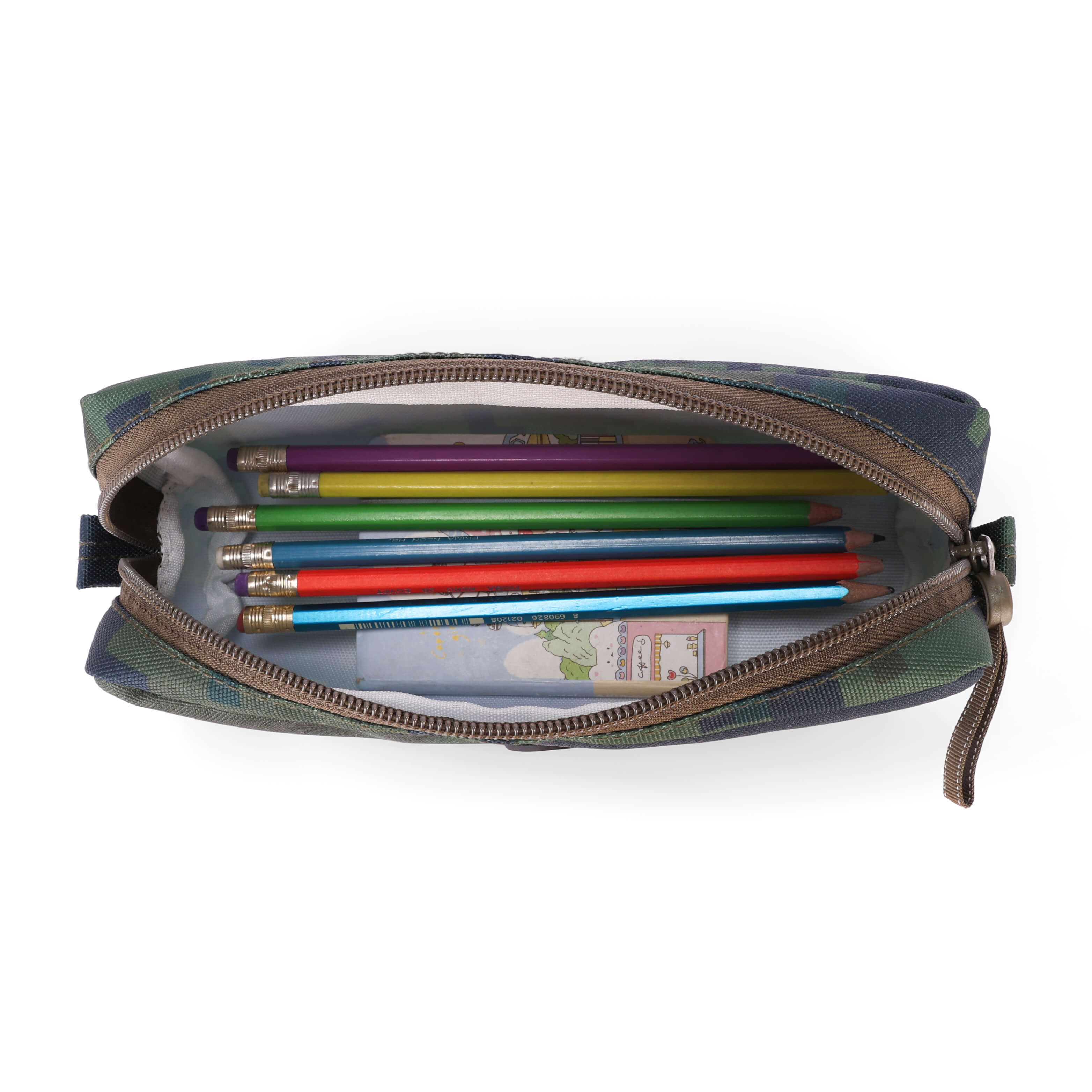 Pixel Camo Senior Pencil case 1L