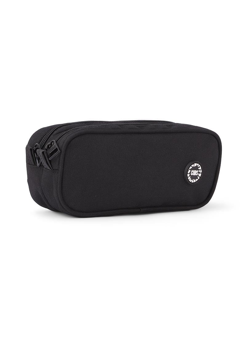 Black Double Zipper Pincel case 2L