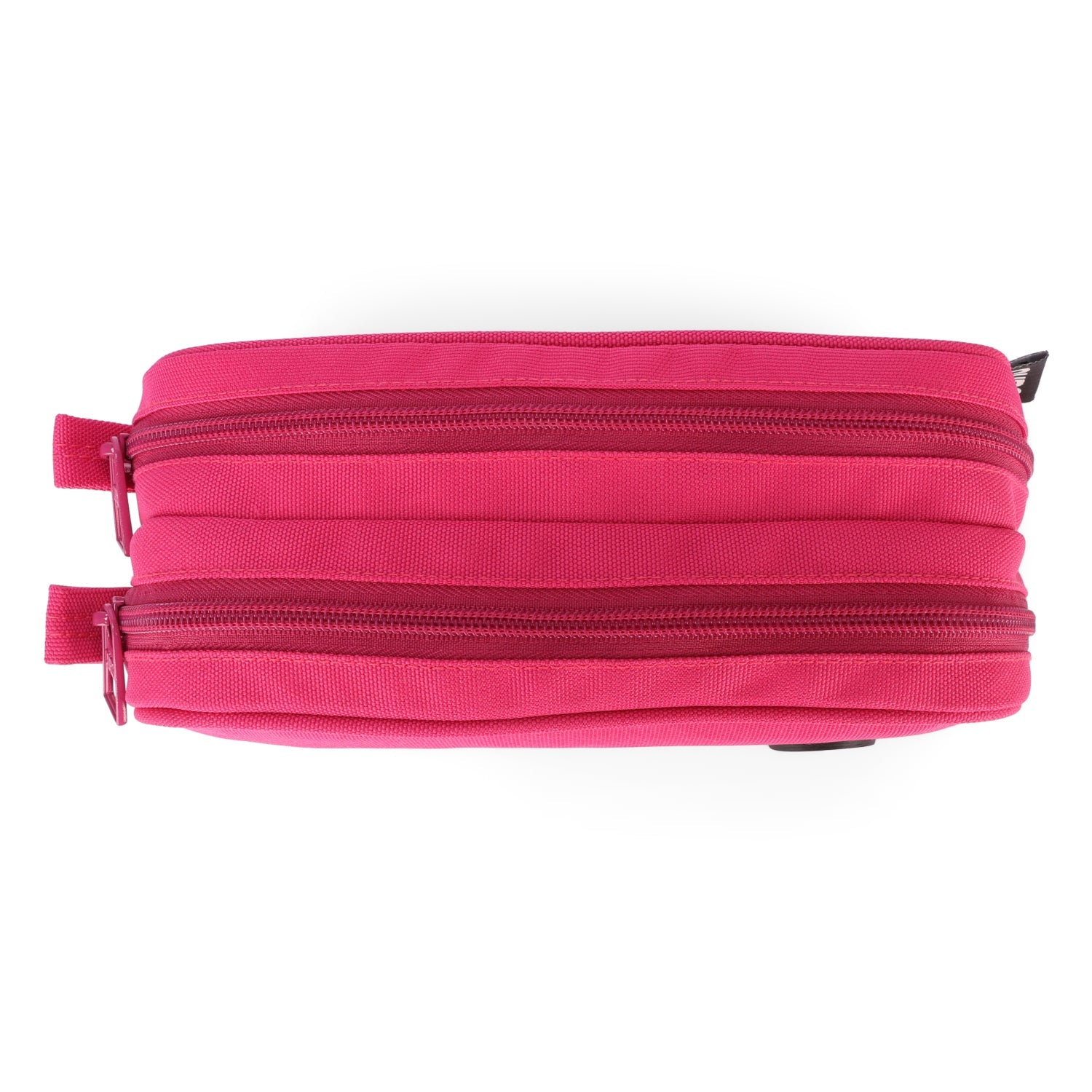 Fuchia Double Zipper Pincel case 2L
