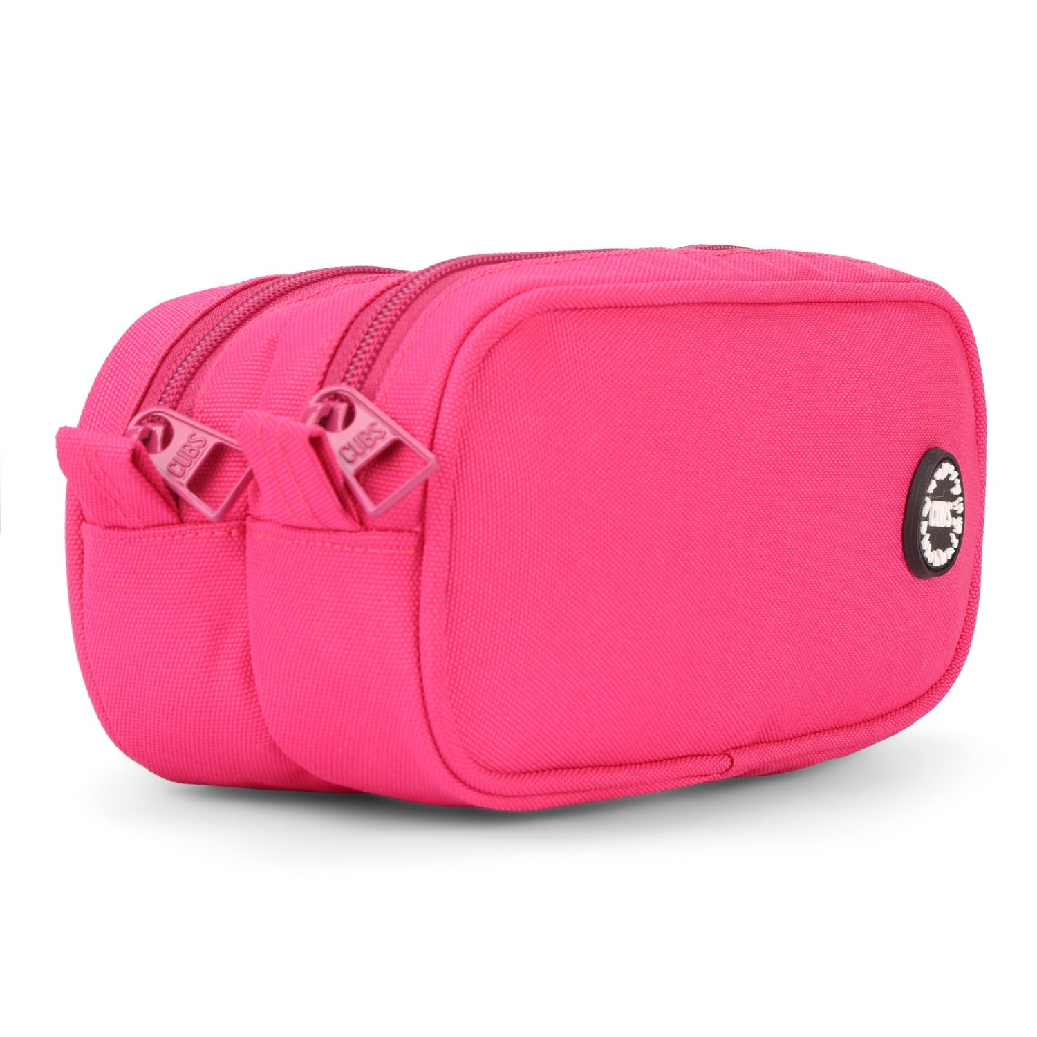 Fuchia Double Zipper Pincel case 2L