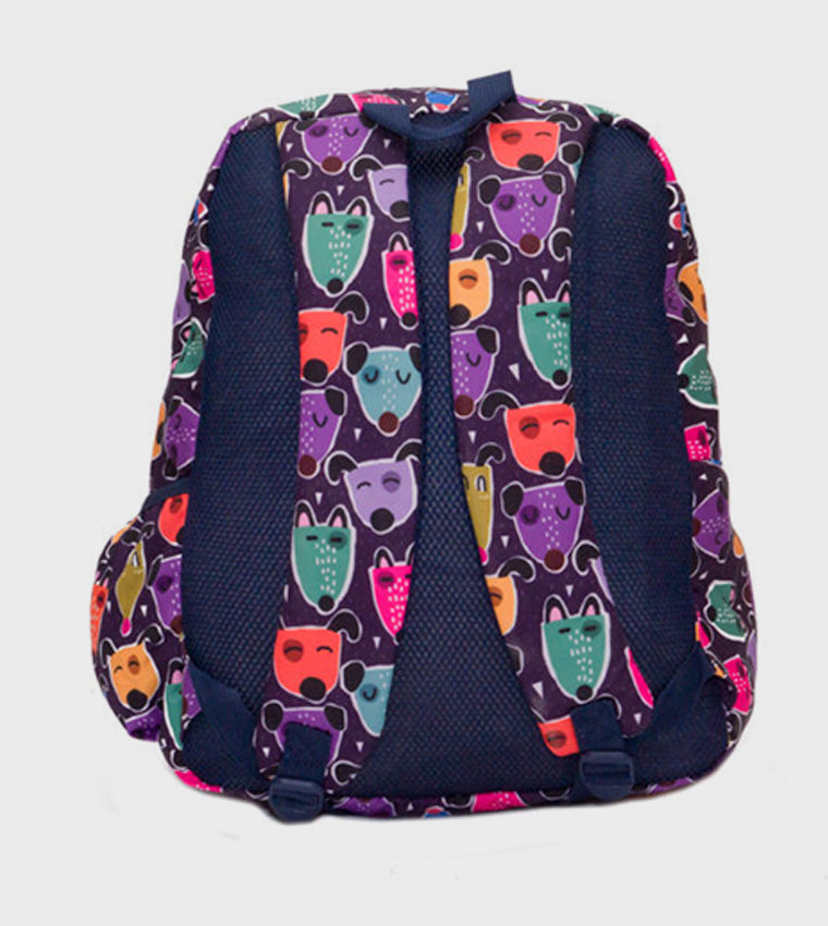 cubs navy Cute Dogs junior backpack