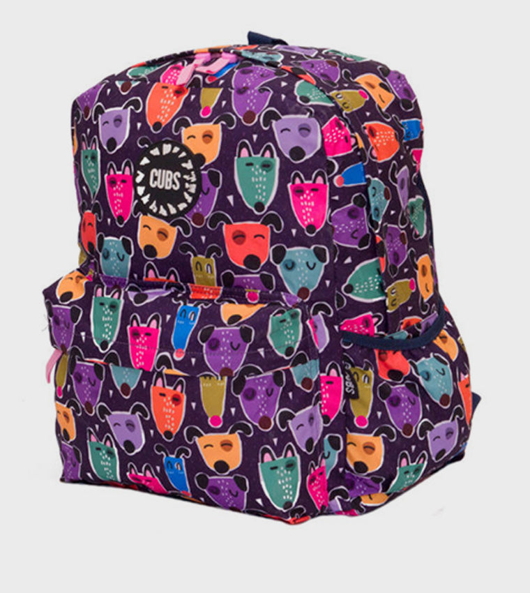 cubs navy Cute Dogs junior backpack