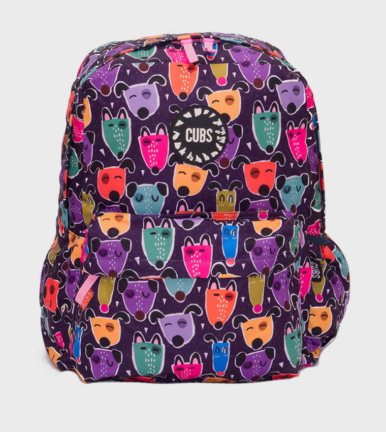 cubs navy Cute Dogs junior backpack