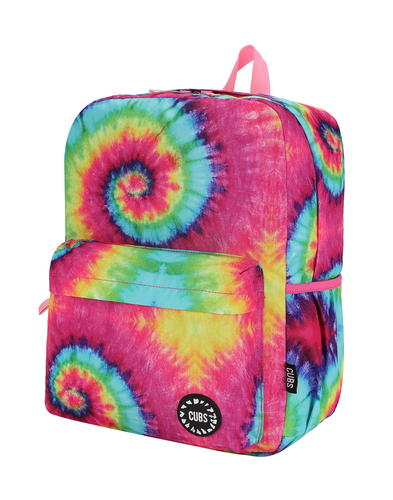 Junior Student 18Inch Backpack – Fuchsia Tie Dye