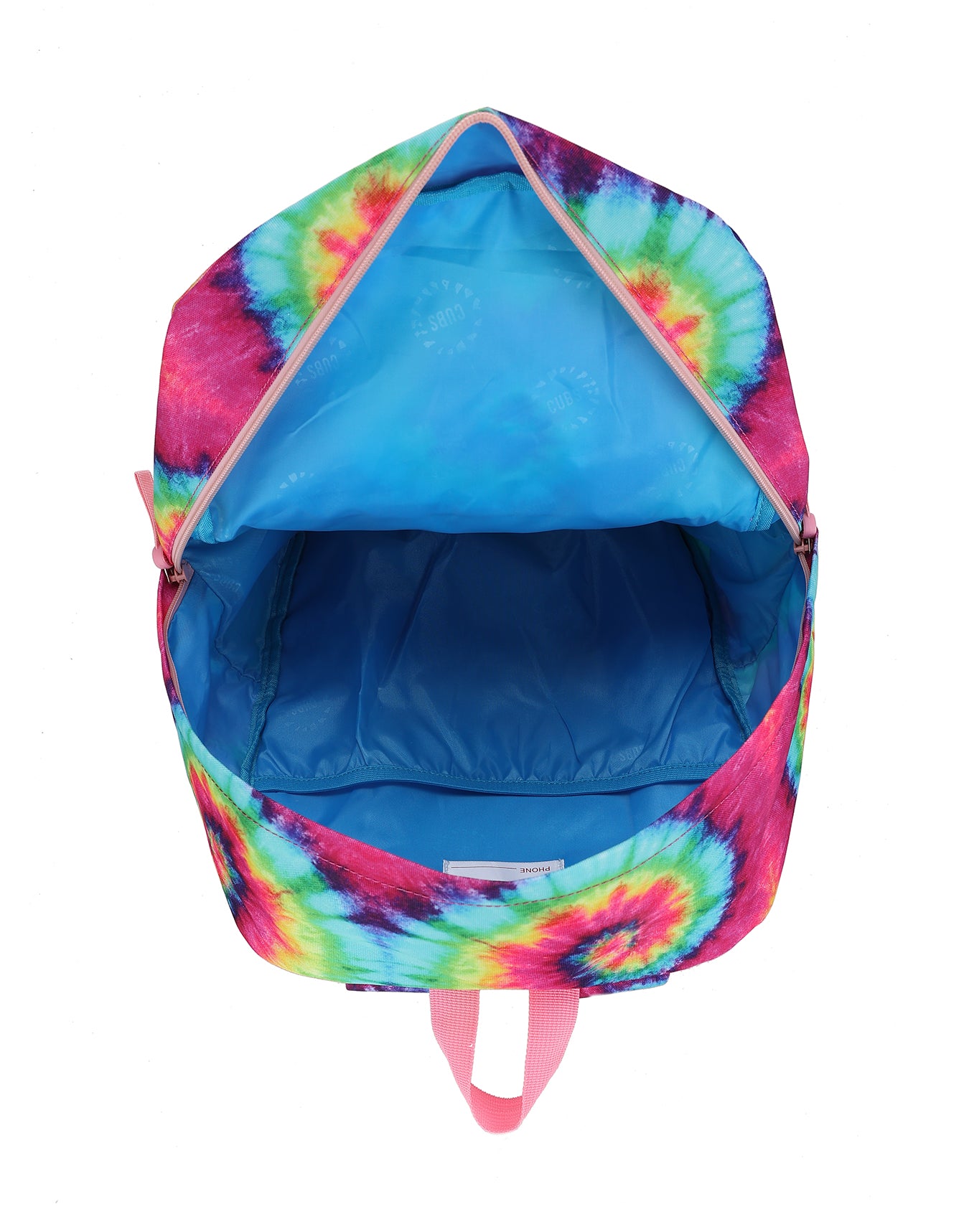 Junior Student 18Inch Backpack – Fuchsia Tie Dye