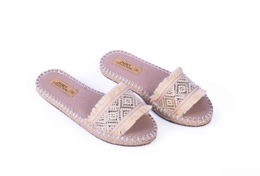 Raffia Slipper From Just Collection 1110