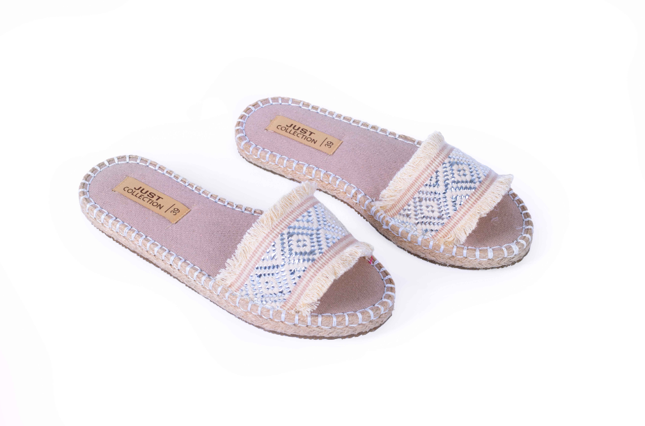 Raffia Slipper From Just Collection 1110