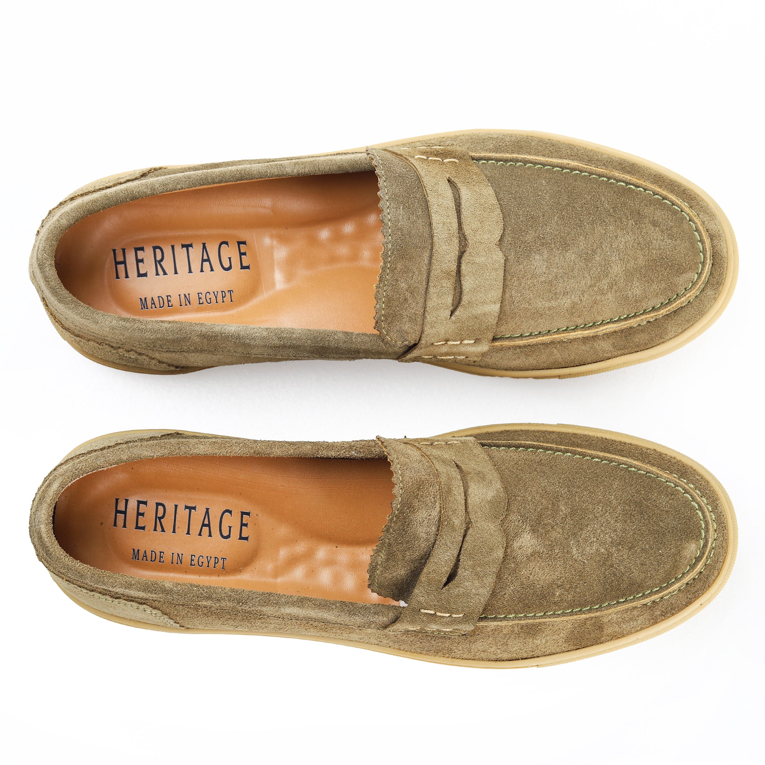 Heritage Loafer For Men Olive