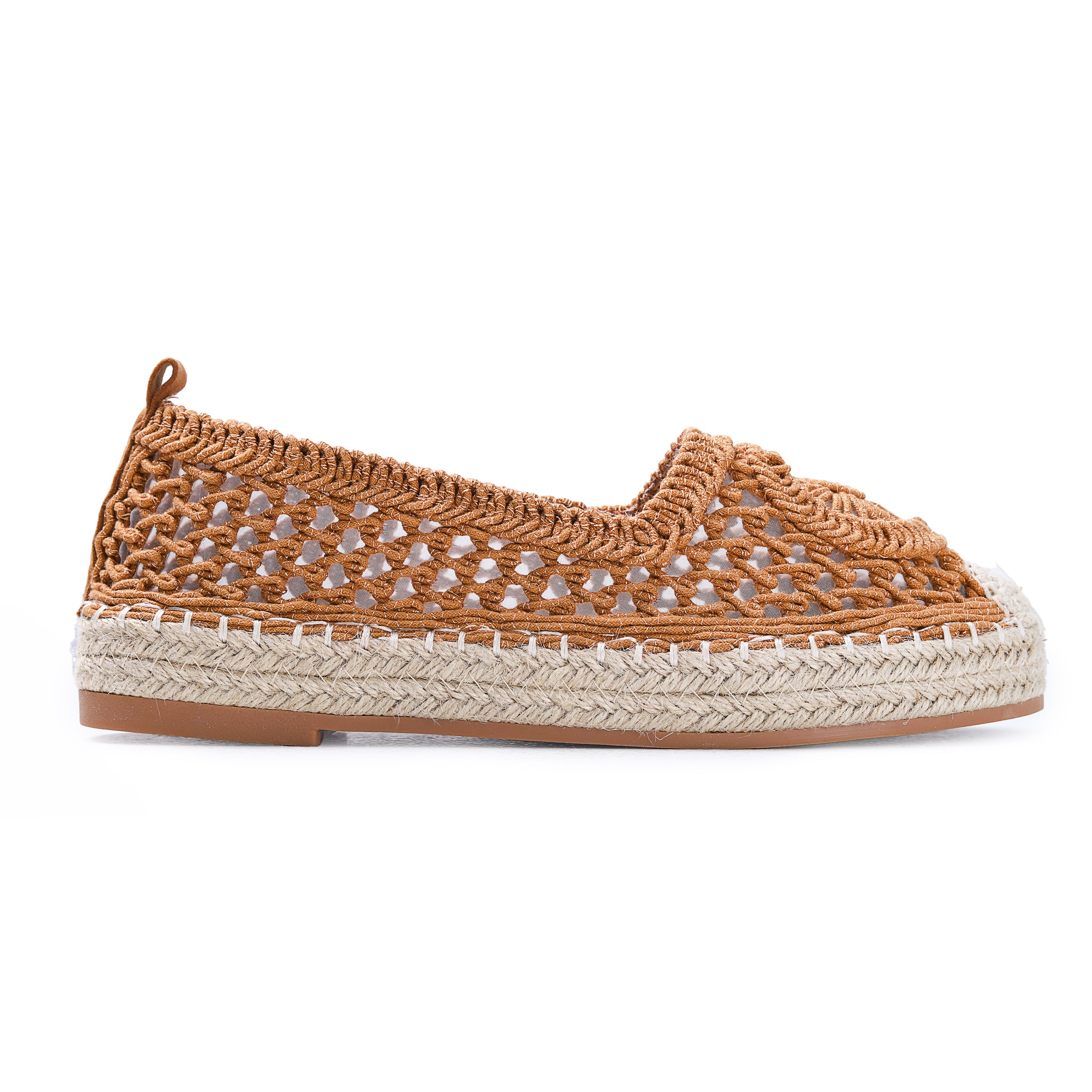 Raffia Flat Shoes For Women -123