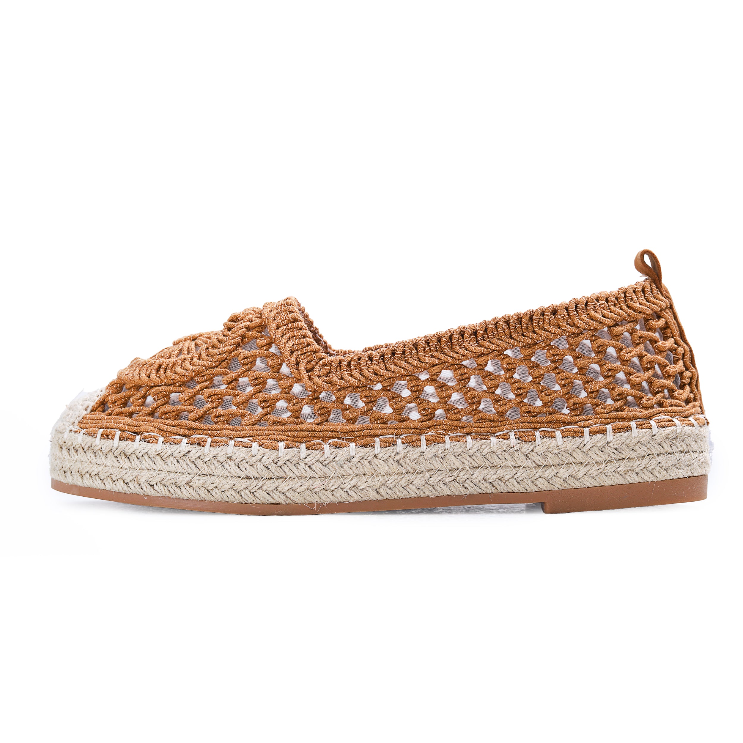 Raffia Flat Shoes For Women -123