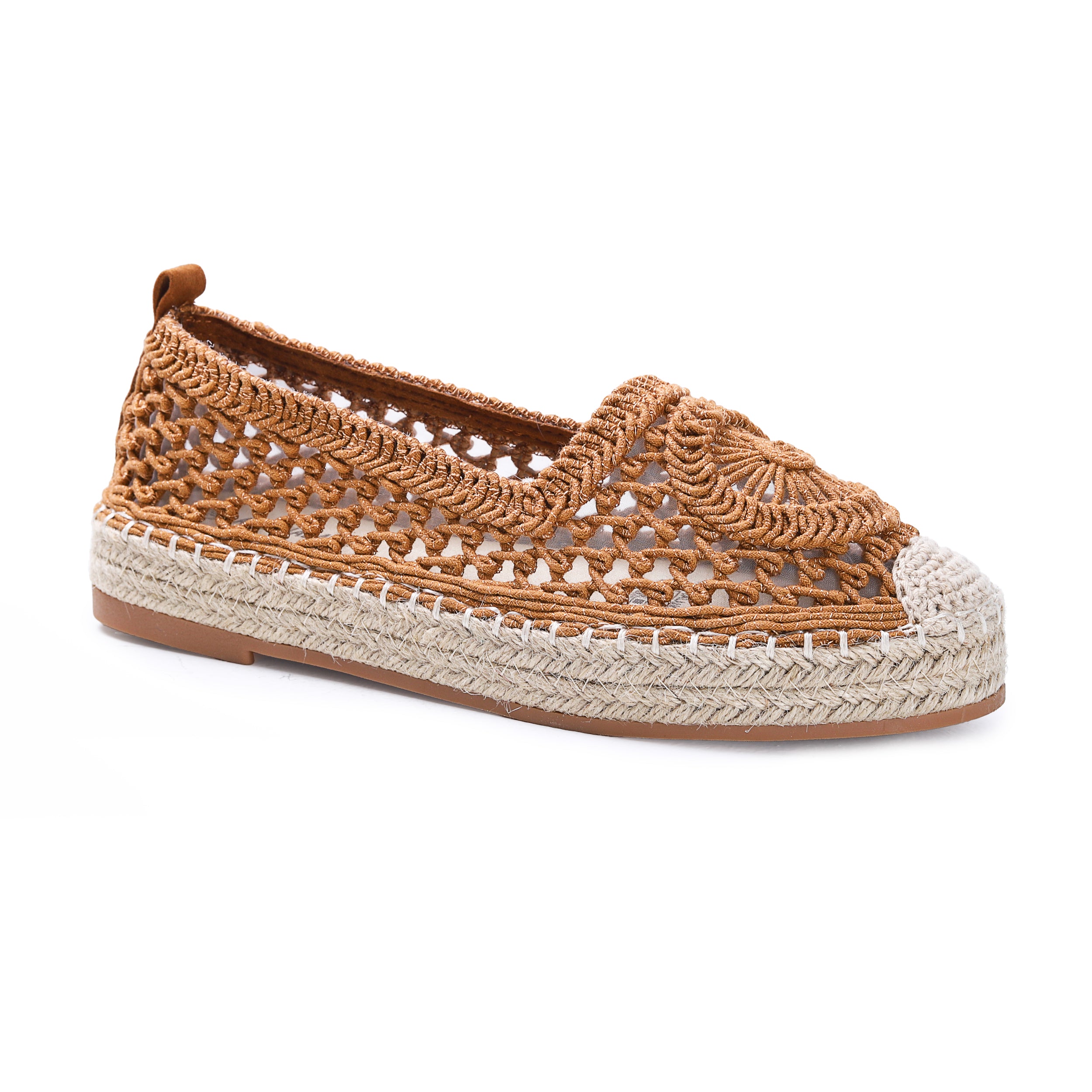 Raffia Flat Shoes For Women -123