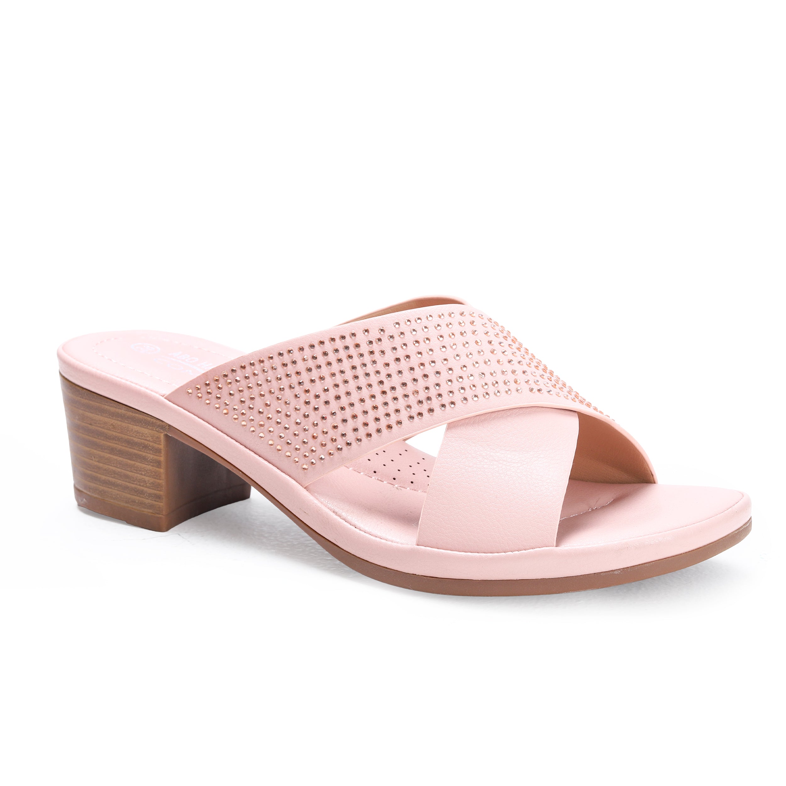 Colored Heel Slide For Women -311