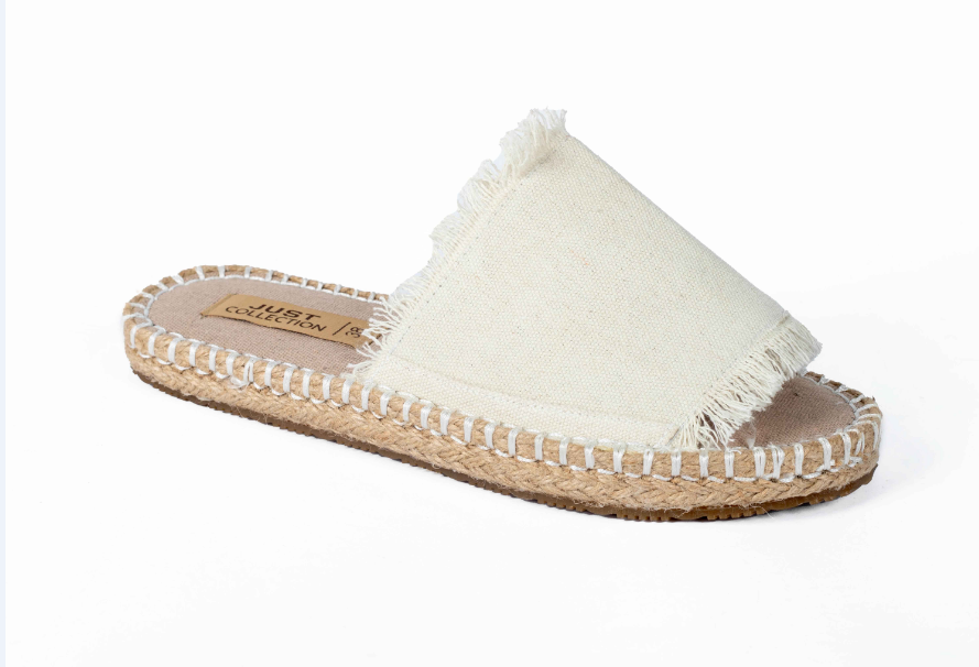 Raffia Slipper From Just Collection 1037