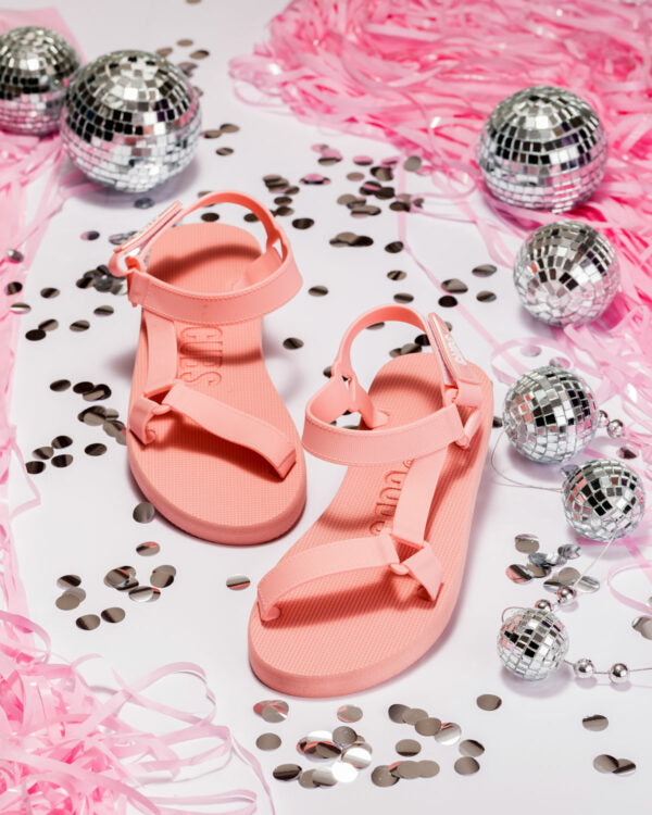 BABY PINK SLING CUBS SANDAL