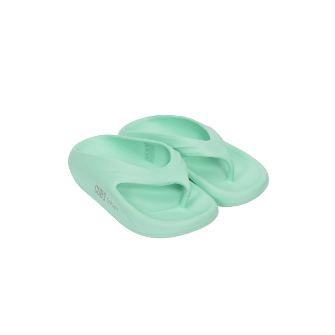 CUBS CHUNKY HIGH PLATFORM FLIP FLOP MINT GREEN